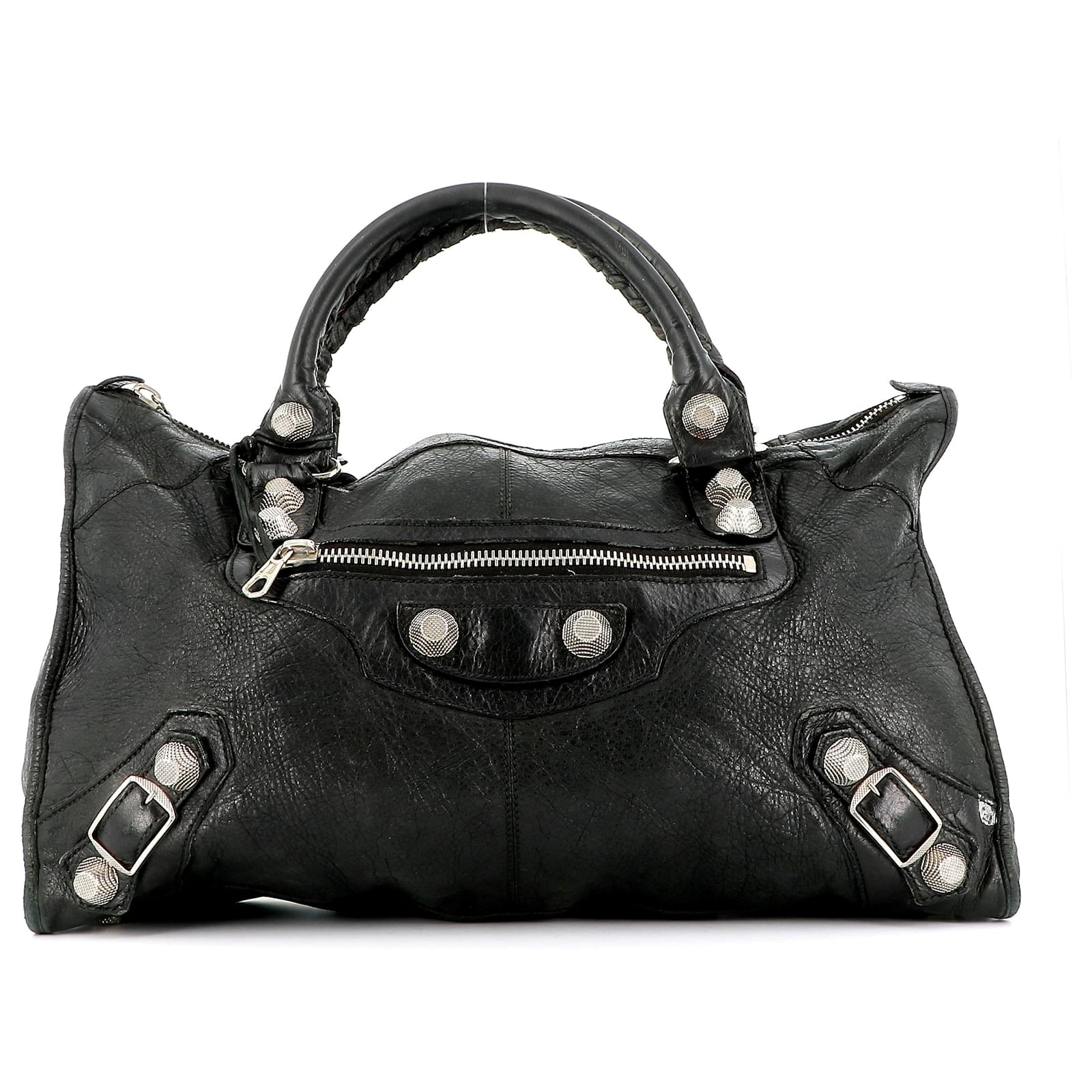 balenciaga town black