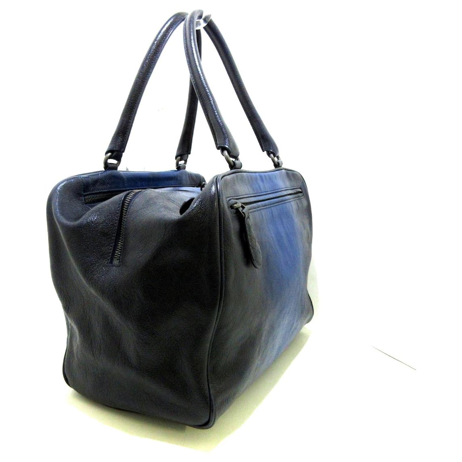 Bottega Veneta Brera Blue Leather ref.535817 - Joli Closet