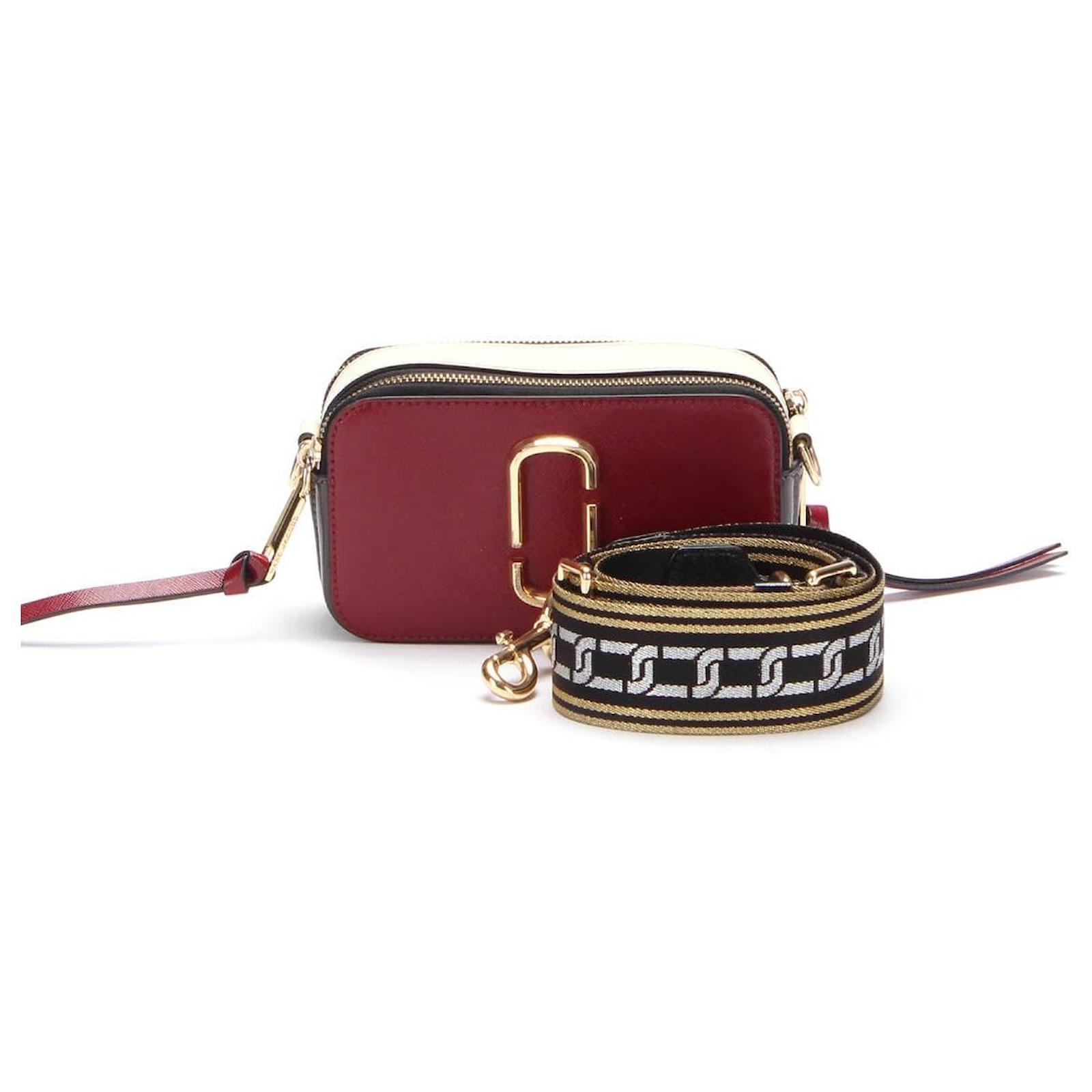 Marc Jacobs Snapshot camera bag Red Leather ref.585046 - Joli Closet