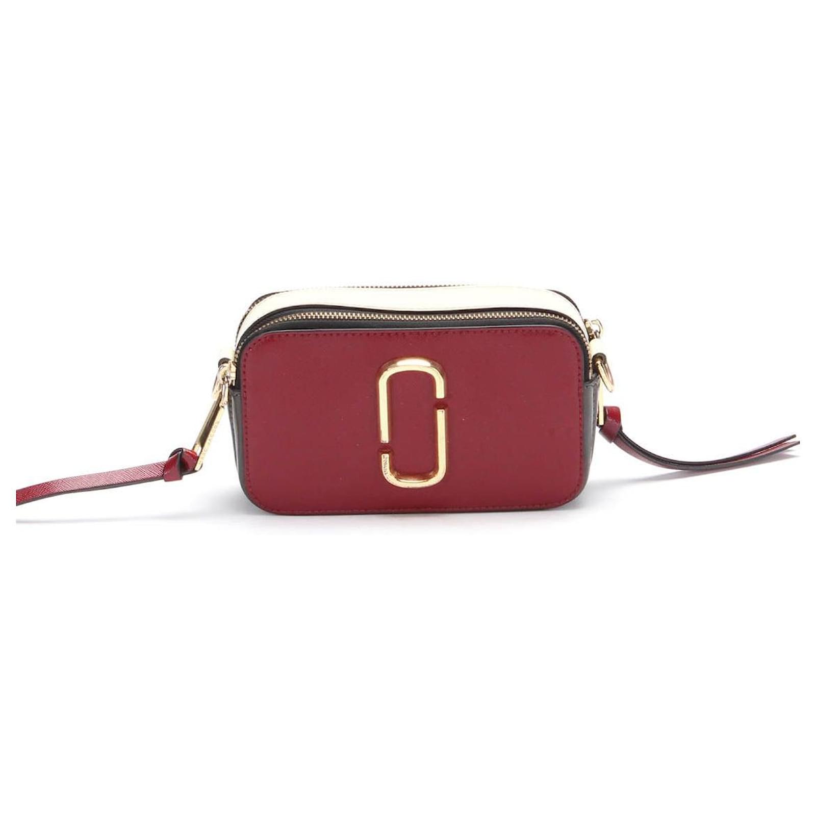 Marc Jacobs Snapshot camera bag Red Leather ref.585046 - Joli Closet