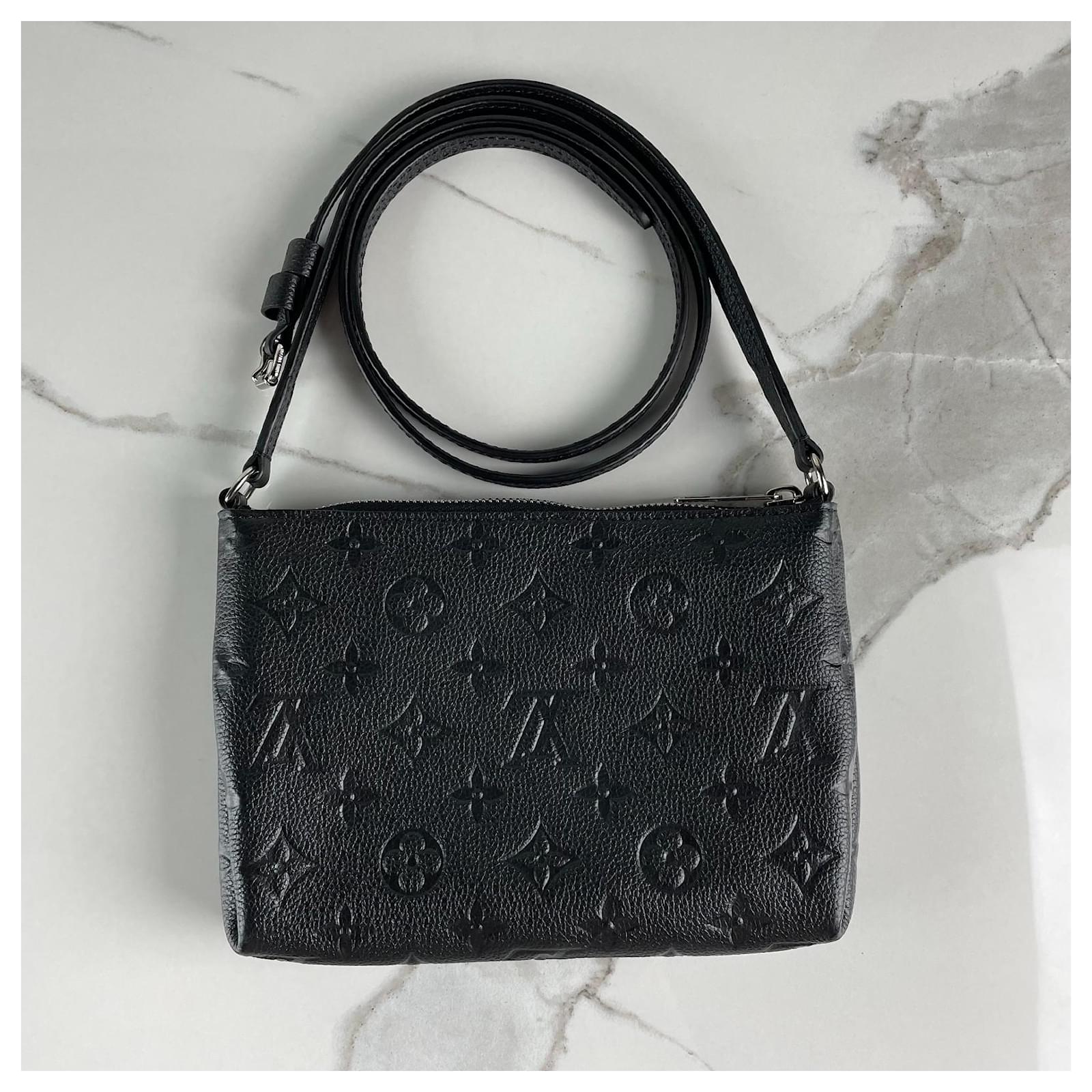 Louis Vuitton Pallas BB bag Black Leather ref.488865 - Joli Closet