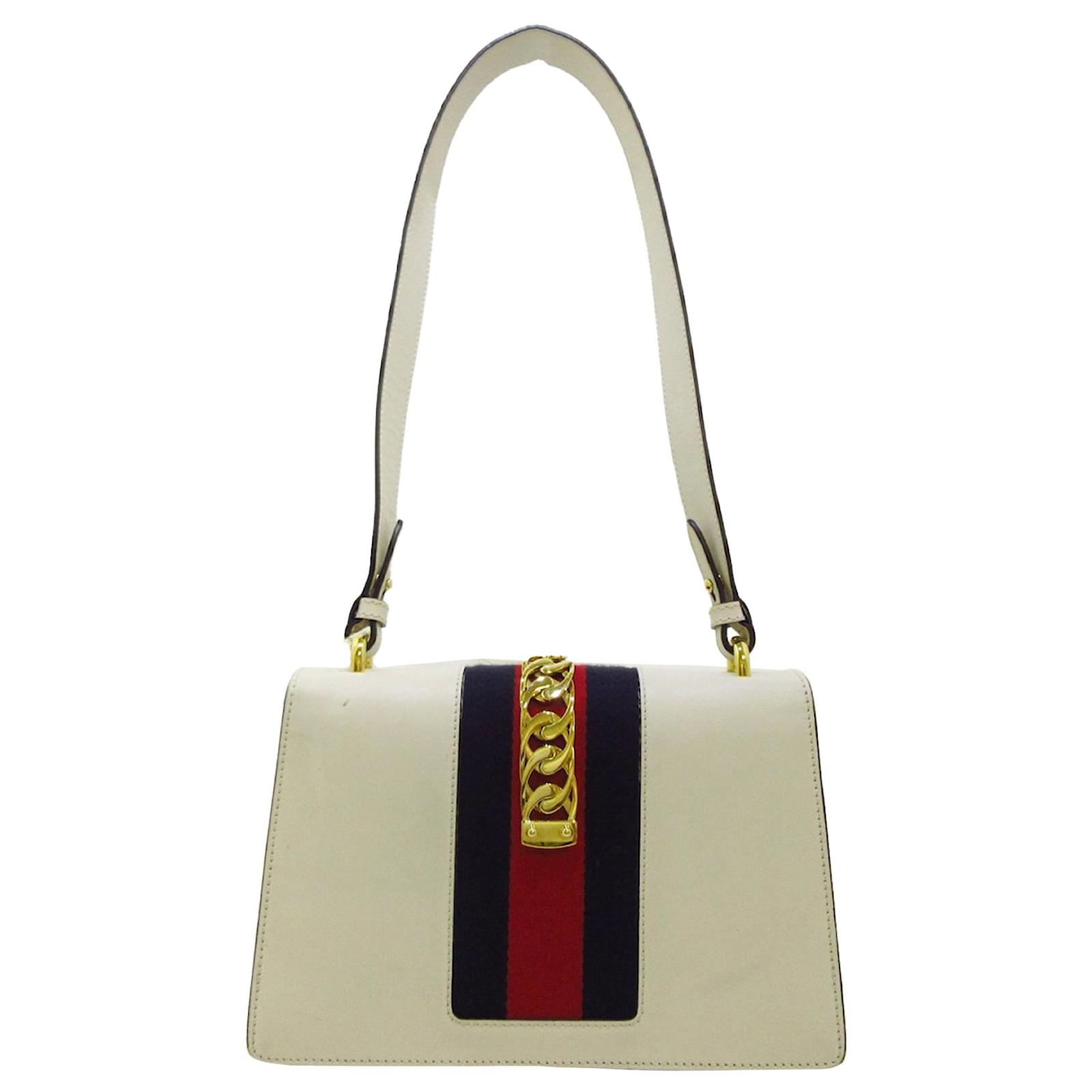 Gucci sylvie bag white shop