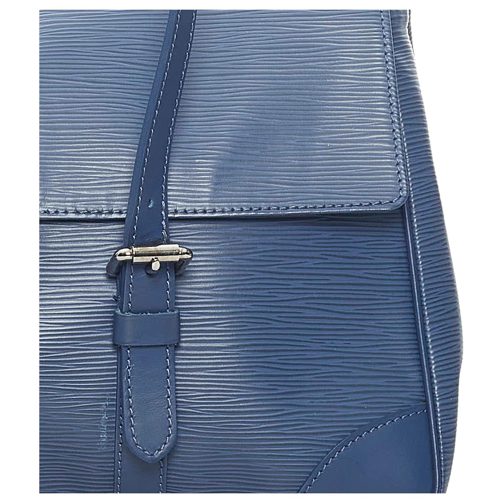Louis Vuitton Blue Epi Segur MM Leather ref.585898 - Joli Closet