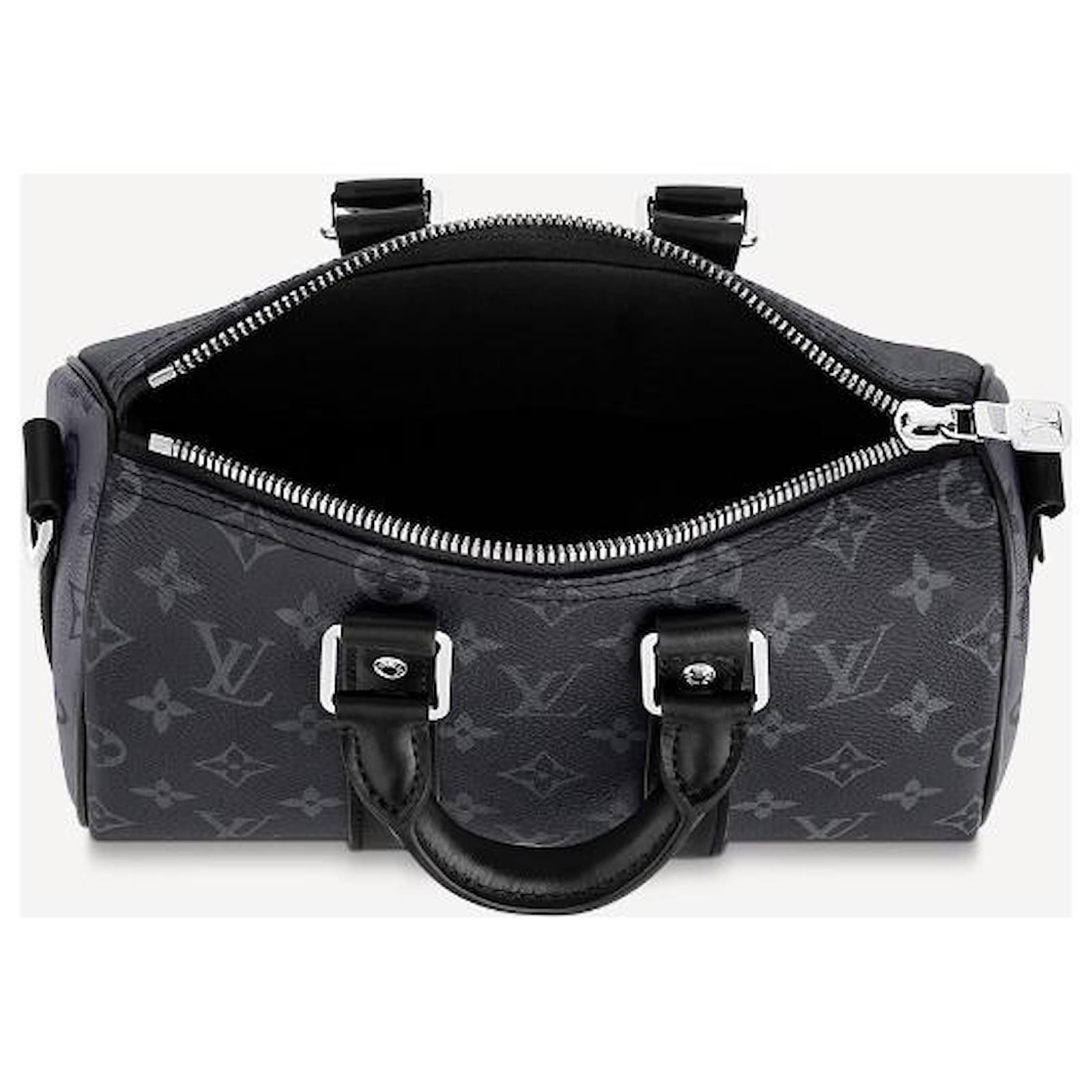 Louis Vuitton LV Keepall 25 monogram eclipse Black ref.586488 - Joli Closet