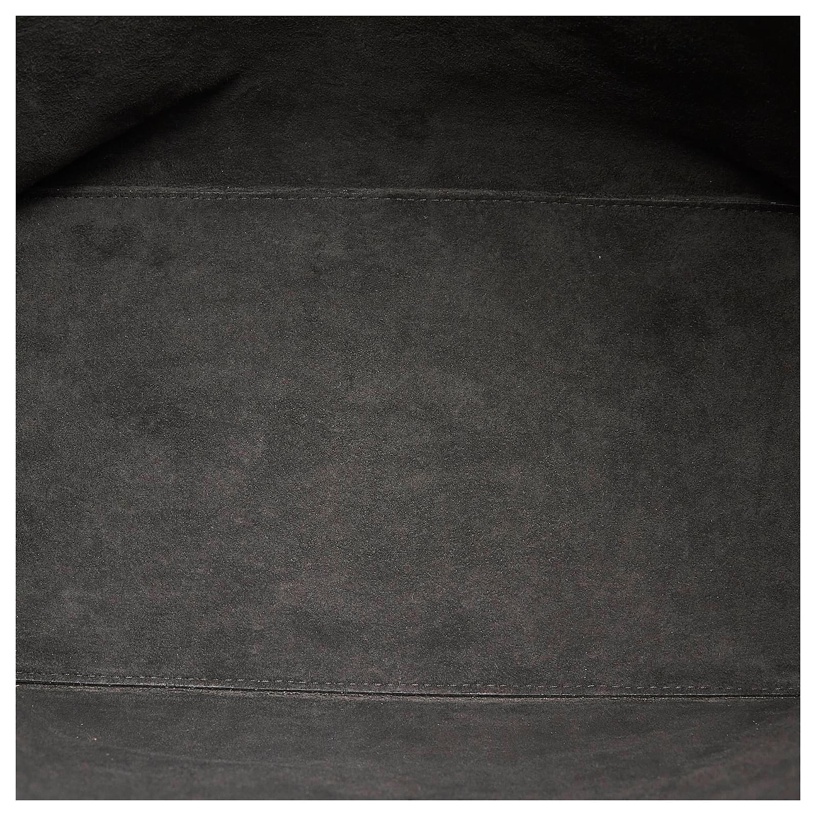 Louis Vuitton Blue Epi Denim Neverfull MM Black Leather Pony-style calfskin  ref.696261 - Joli Closet