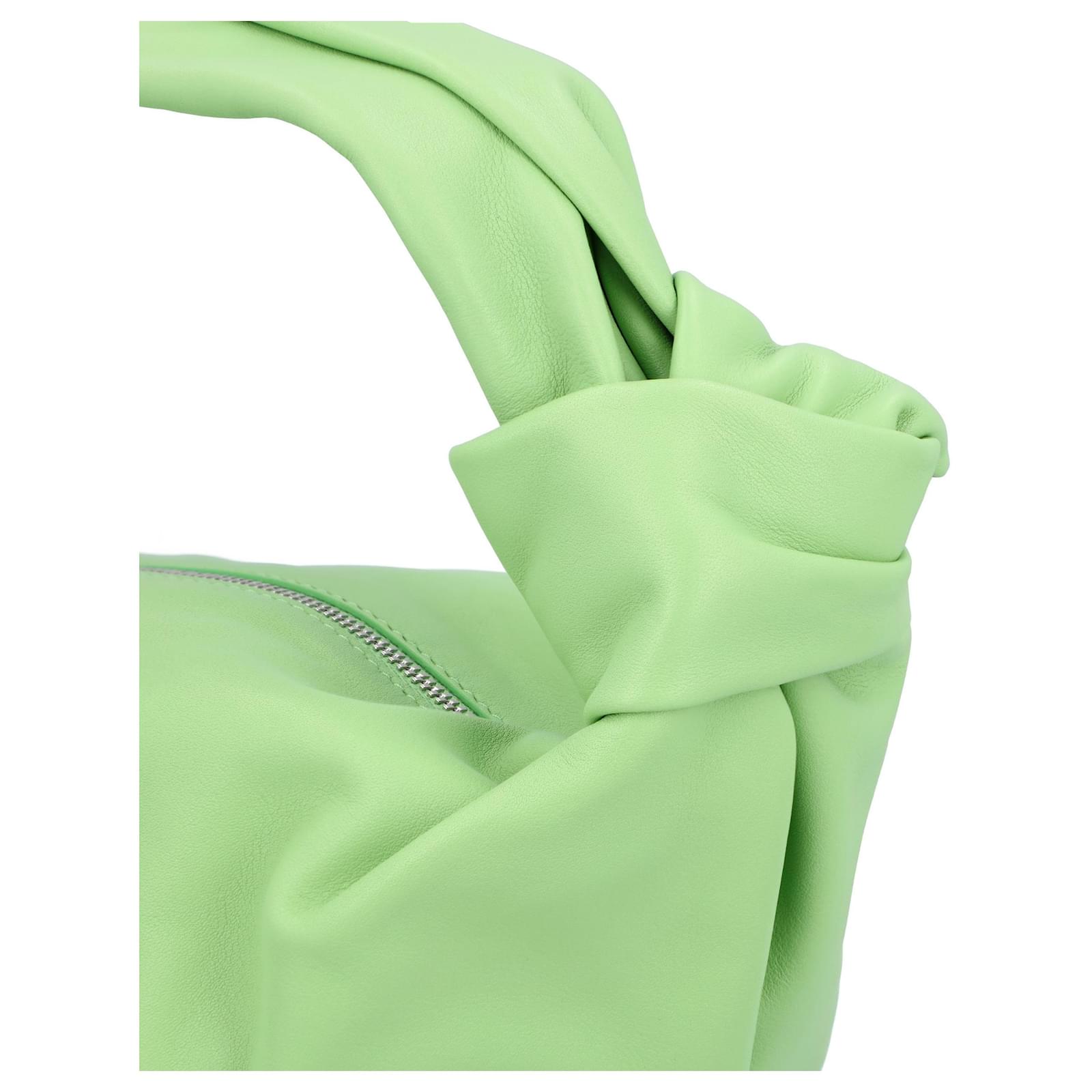Bottega Veneta Knot - Green - Woman - Calfskin