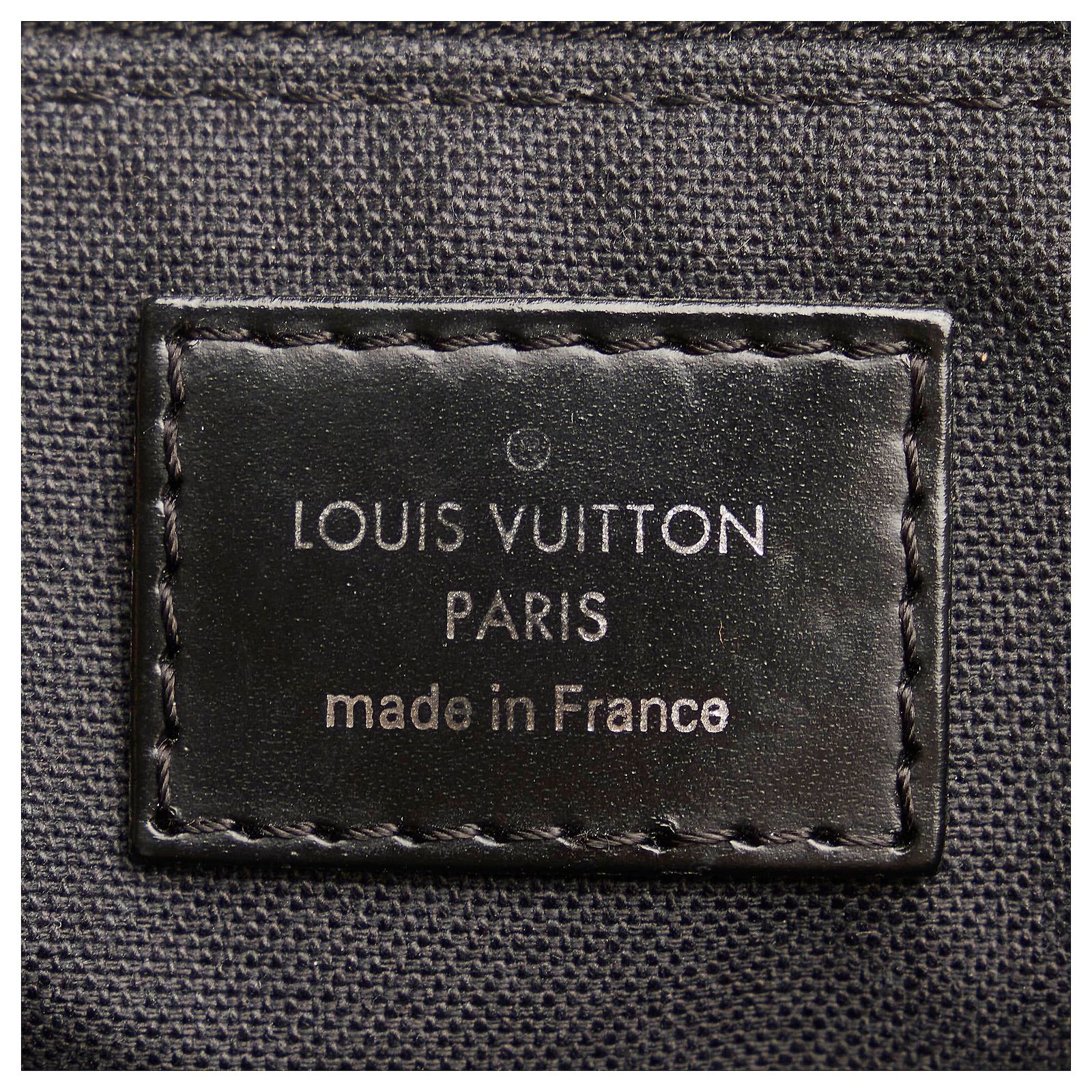 Louis Vuitton Black Damier Graphite Mick PM Toile Noir Gris ref.588179 ...