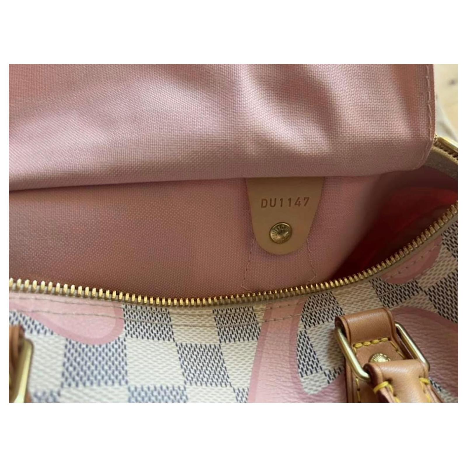 Louis Vuitton Speedy 30 Bandoulière Pink Tahitienne Handbag Bag