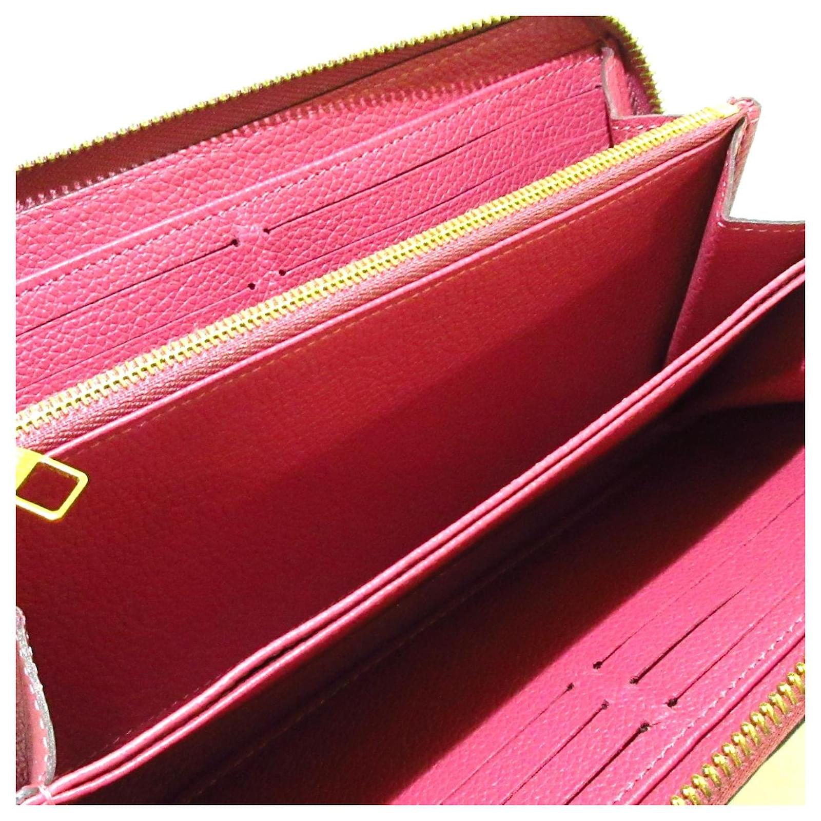 Louis Vuitton Zippy Wallet Pink Cloth ref.911545 - Joli Closet