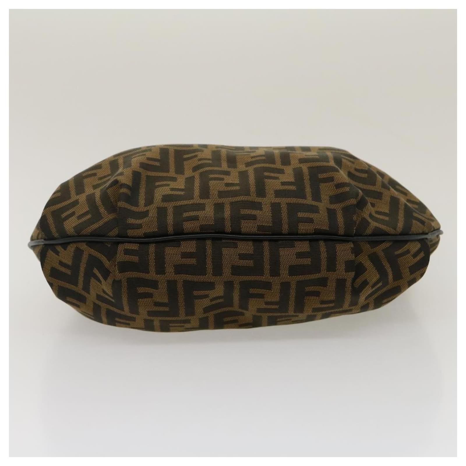 Fendi Croissant petit Brown Cloth ref.588988 - Joli Closet