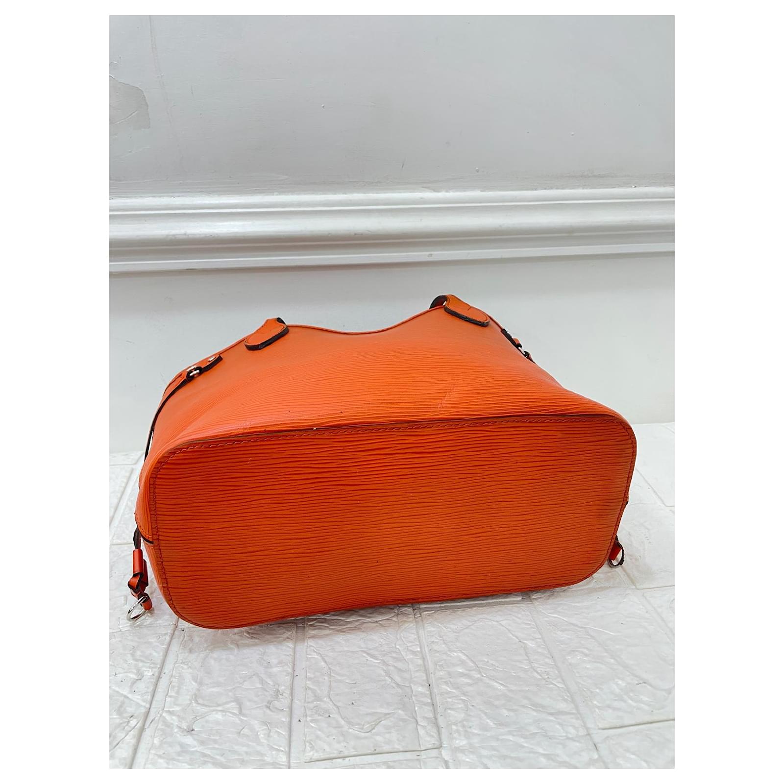 Louis Vuitton Epi leather Neverfull Orange ref.590007 - Joli Closet