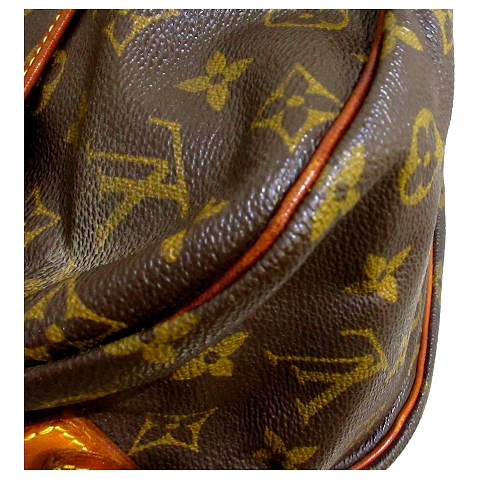 Louis Vuitton Monogram Saumur 35 M42254 Brown Cloth ref.903830