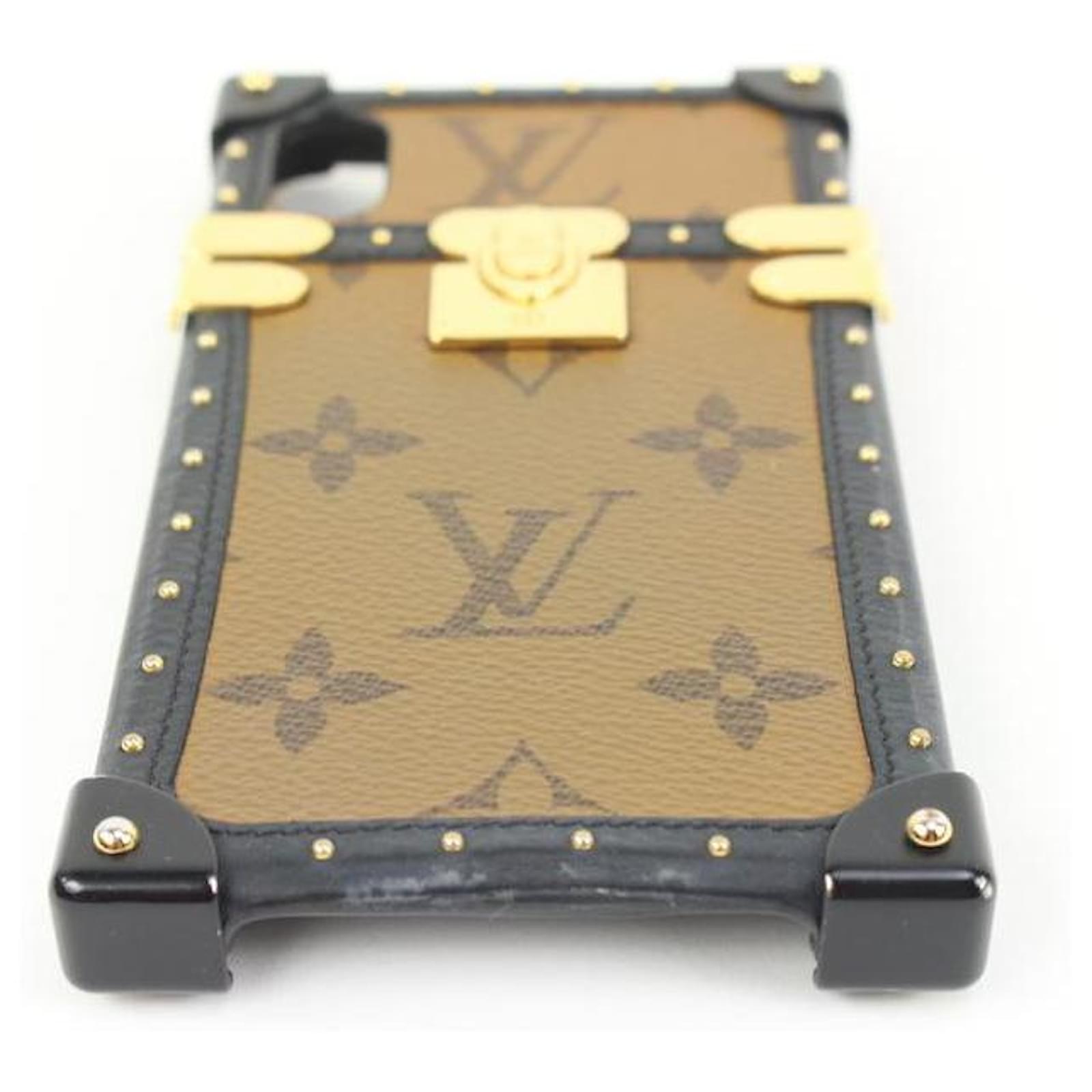 Louis Vuitton Monogram Reverse Eye Trunk iPhone X or XS Phone Case