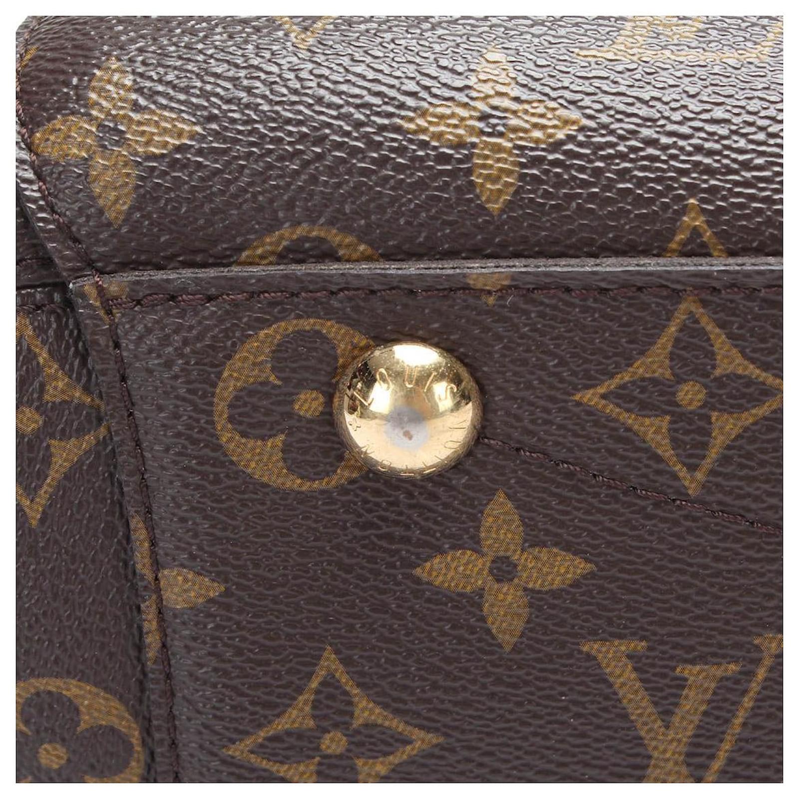 Louis Vuitton Monogram Montaigne MM Brown Cloth ref.591027 - Joli Closet