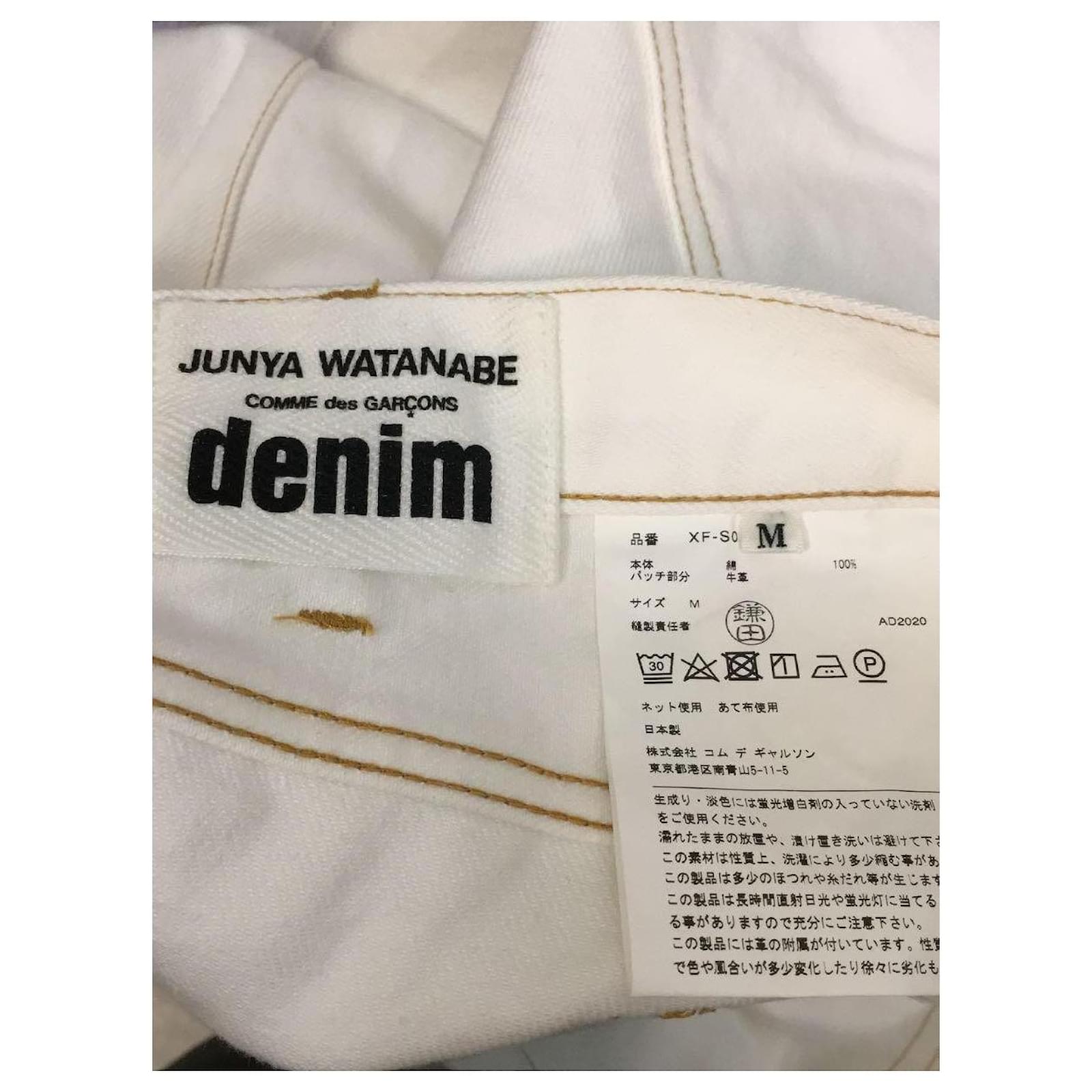 JUNYA WATANABE COMME des GARCONS Skirt/M/Cotton/White ref