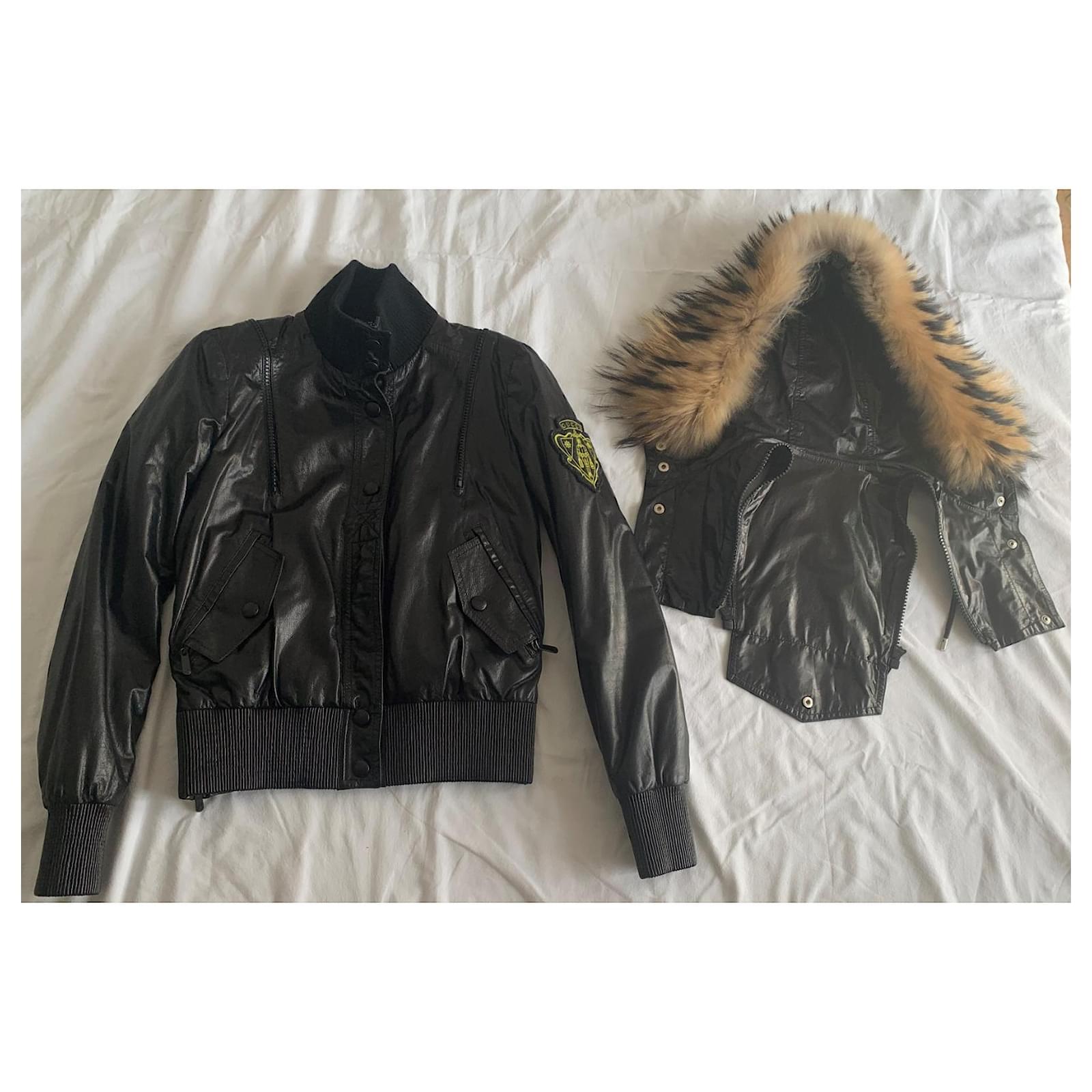 Superb Gucci fur jacket Black ref.233247 - Joli Closet