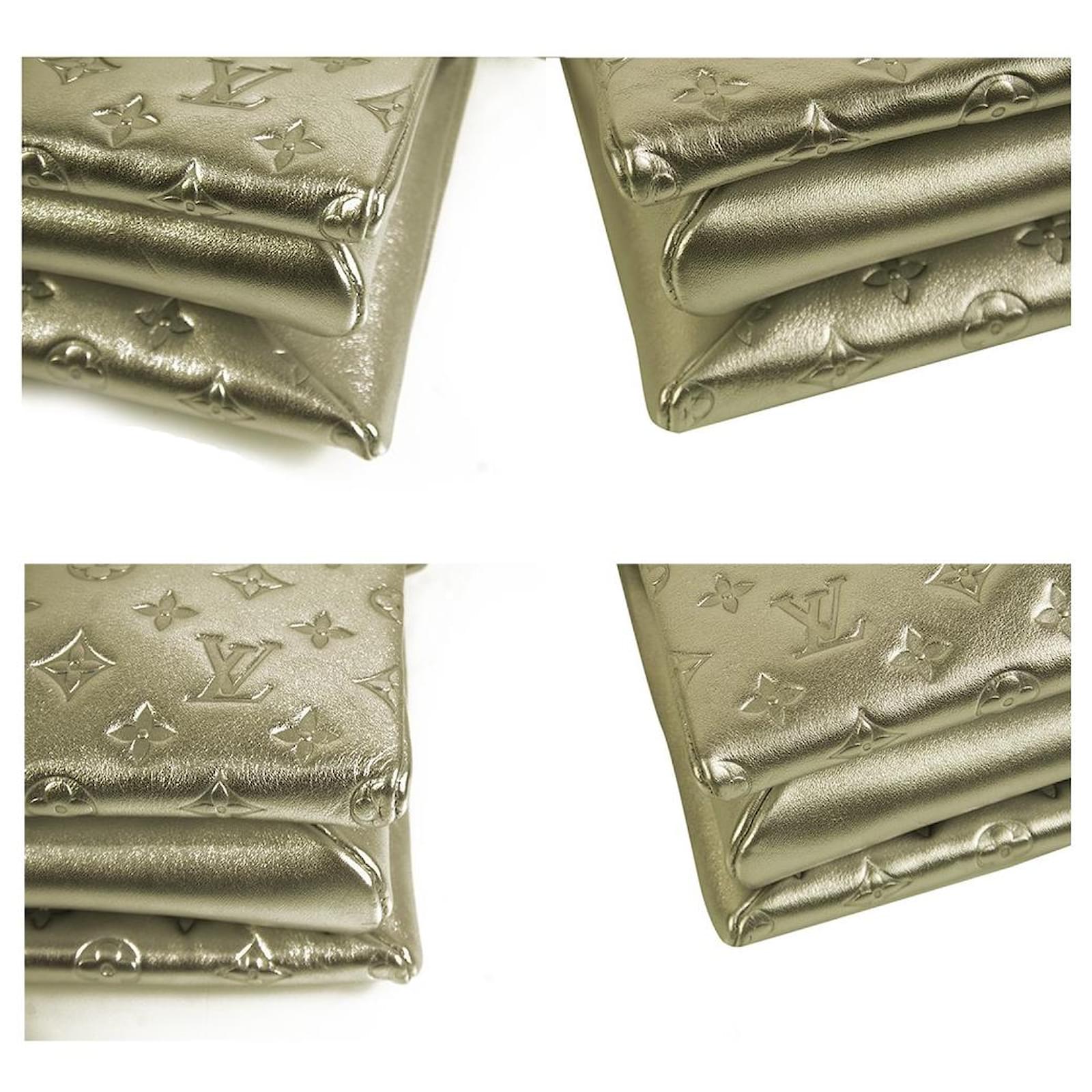 Louis Vuitton Brown Puffy Monogram Lambskin Coussin PM Gold Hardware  Available For Immediate Sale At Sotheby's
