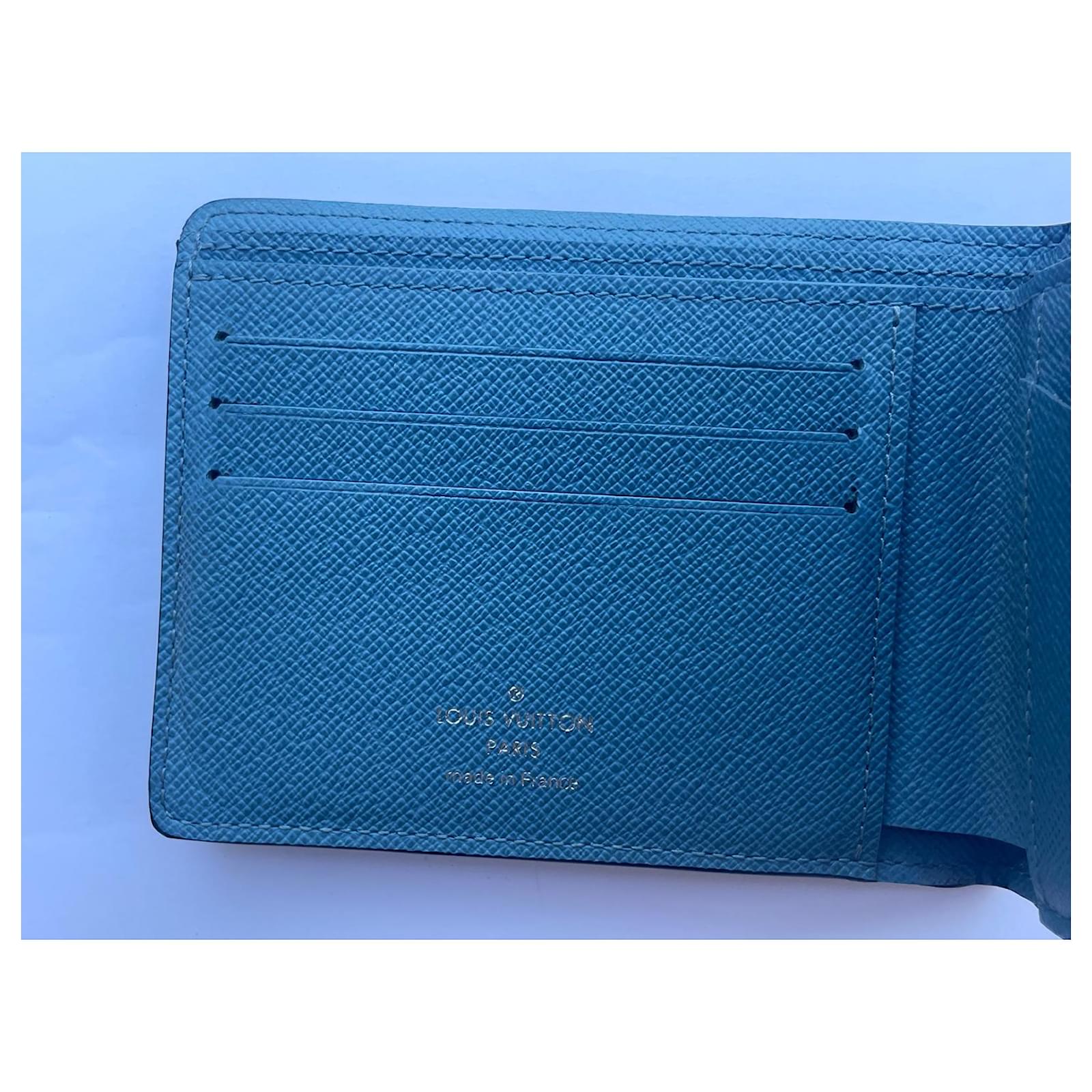Louis Vuitton metis MM runway denim Blue Leather ref.62139 - Joli Closet