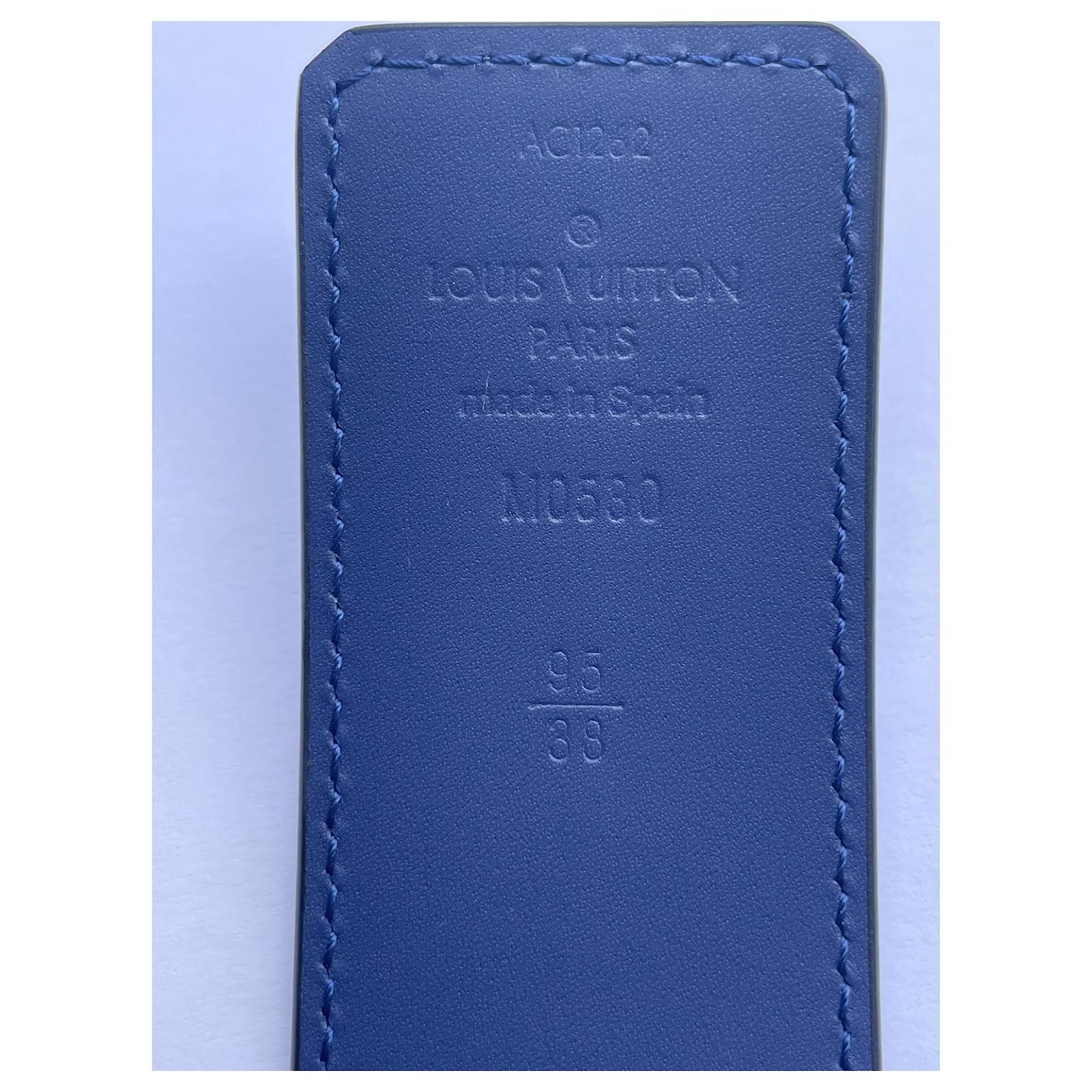 Louis Vuitton Flight Mode Bandana - CAPSULE Collection Blue Silk ref.442215  - Joli Closet