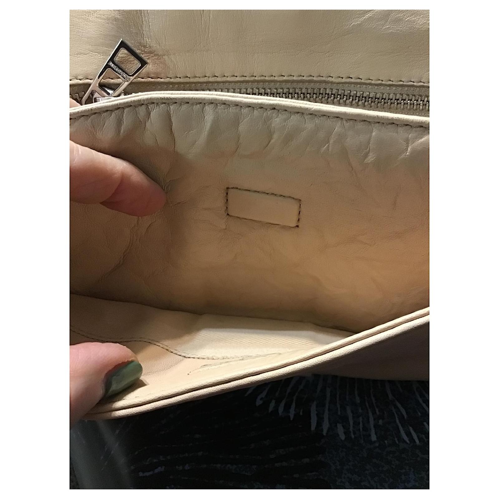 Sac Bandoulière Zadig & Voltaire En Cuir Rose - Occasion Très Bon état