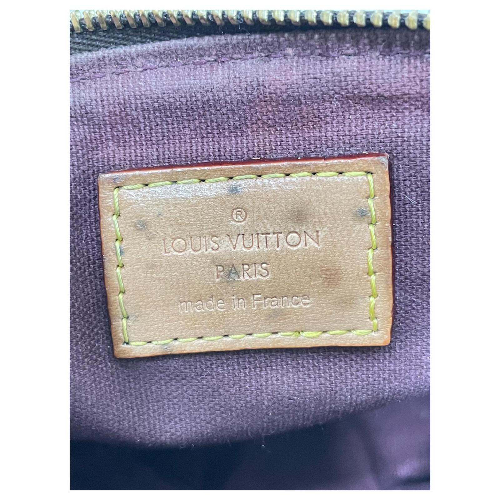 Nano noé cloth crossbody bag Louis Vuitton Brown in Cloth - 28857023