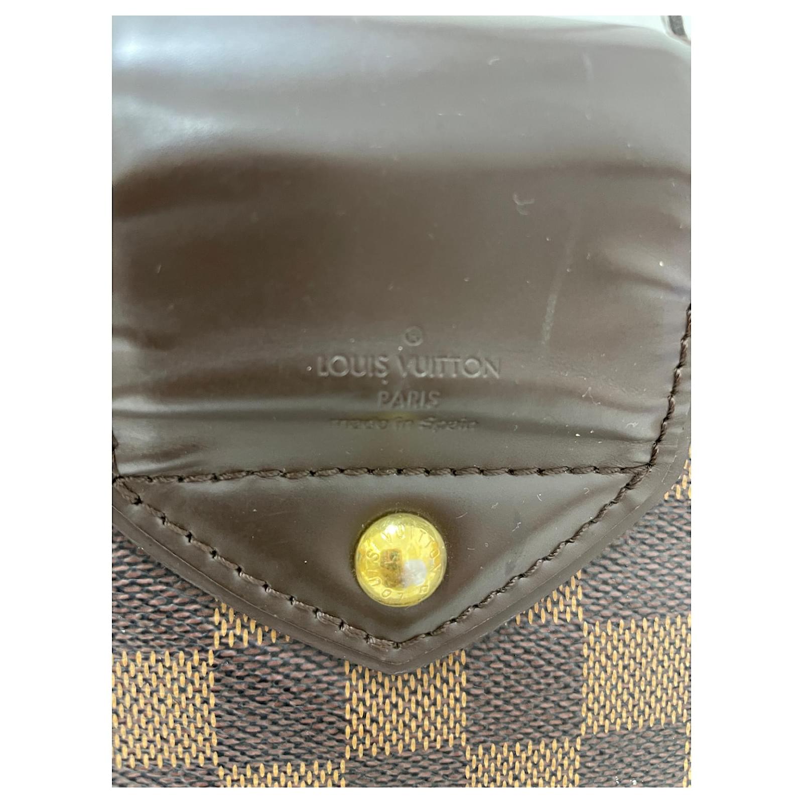 Louis Vuitton Damier Ebene Sistina bag Brown Cloth ref.591532