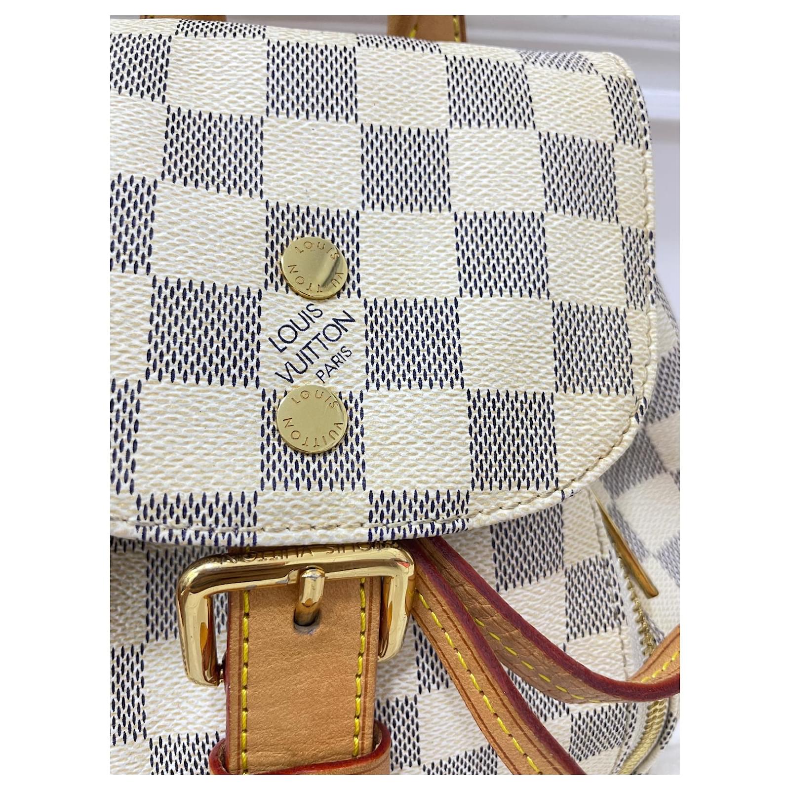 Louis Vuitton Damier Azur Canvas Sperone BB Backpack Bag - Yoogi's