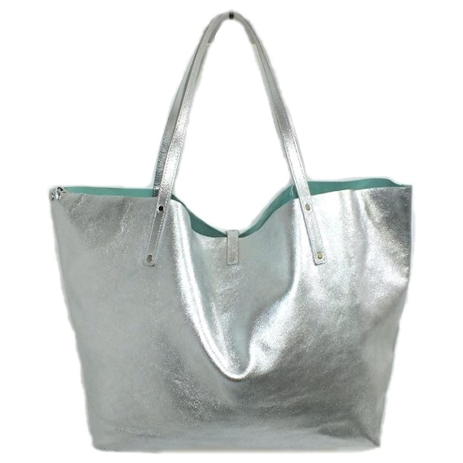 Tote Tiffany & Co Blue in Suede - 29529962