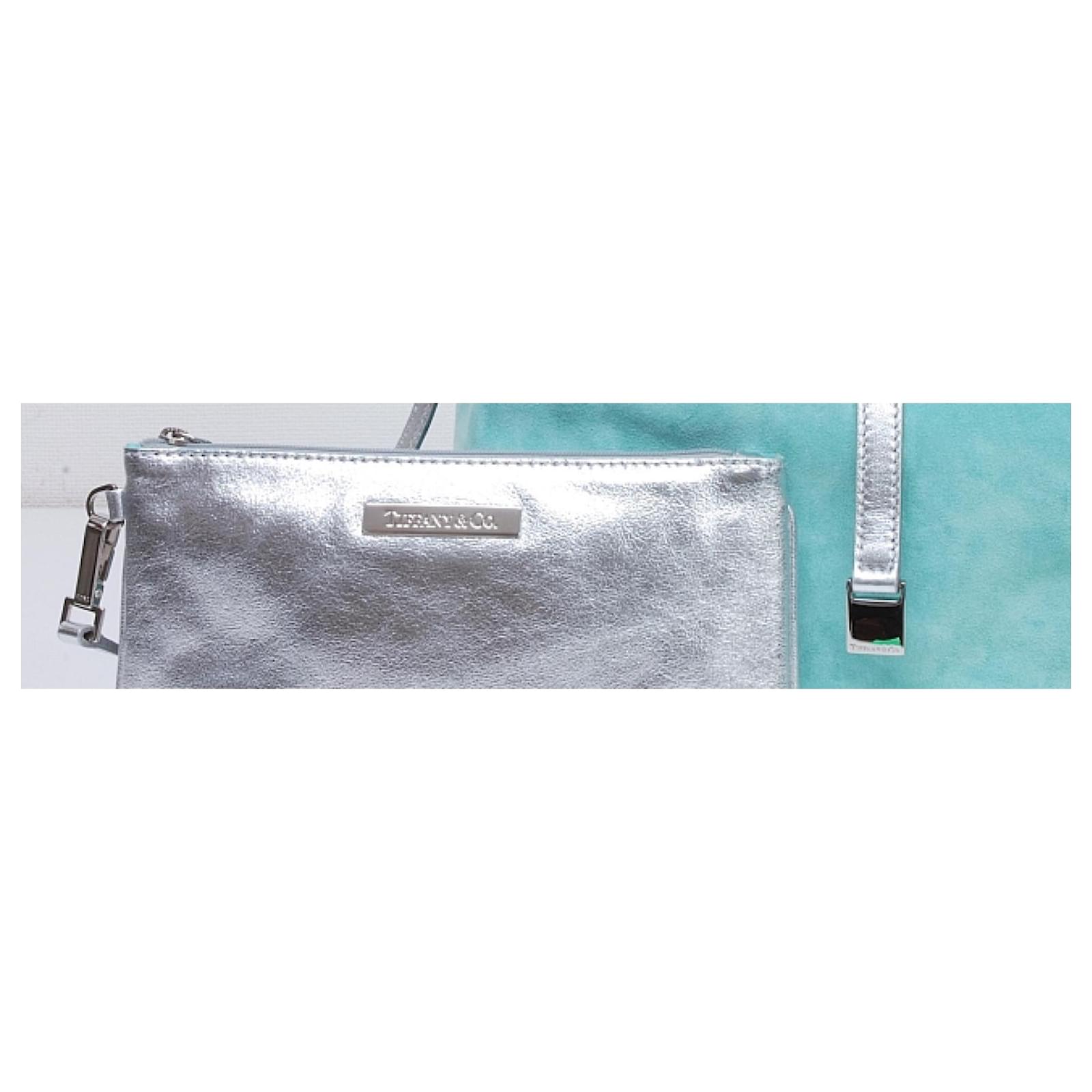 Tiffany & Co Suede Reversible Tote Bag Blue ref.591613 - Joli Closet