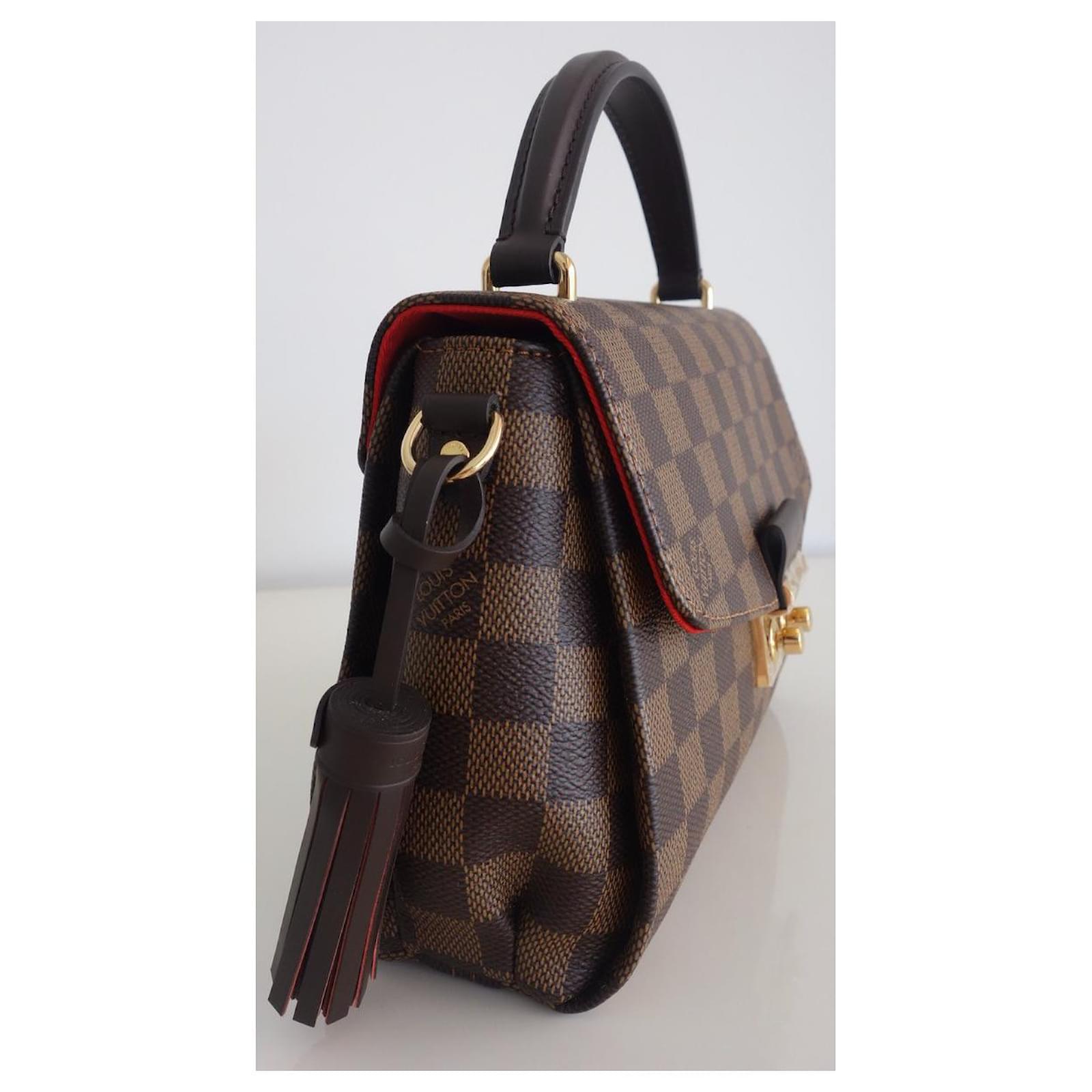 Louis Vuitton Vuitton Croisette bag Brown Cloth ref.591623 - Joli