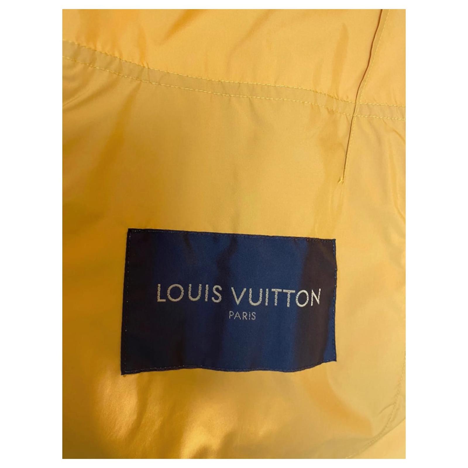 Louis Vuitton Brand New W/Tags Trench Coat / Windbreaker Yellow