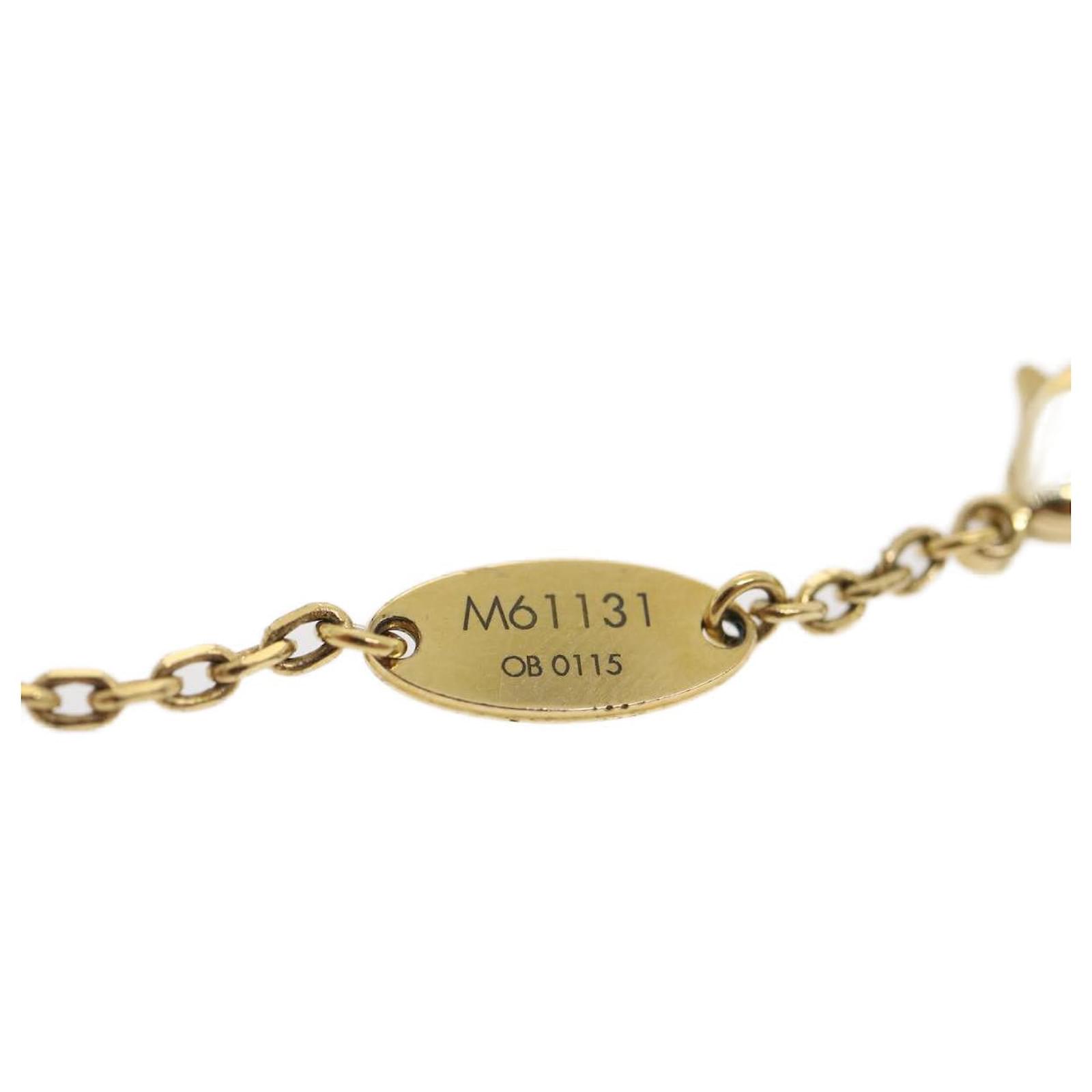 LOUIS VUITTON Bracelet metal Gold M61131 LV Auth rd2076 Golden ref.591831 -  Joli Closet