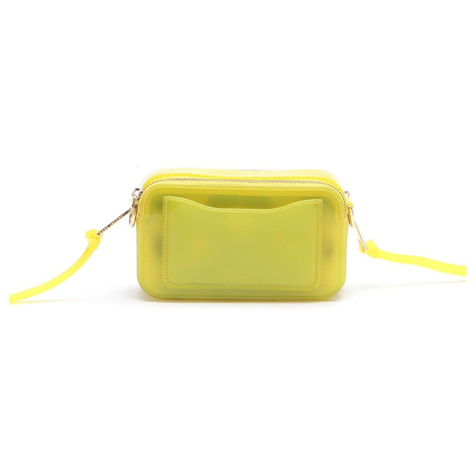 Marc Jacobs Polka Dots Jelly Snapshot Bag Green Metal ref.591884 - Joli  Closet