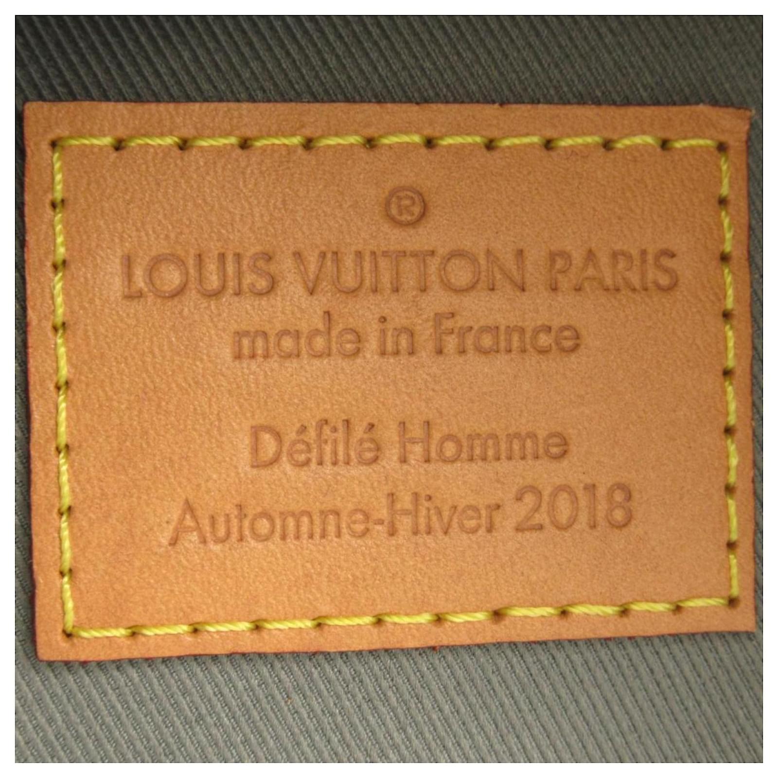 LOUIS VUITTON Monogram Titanium Backpack GM 490518