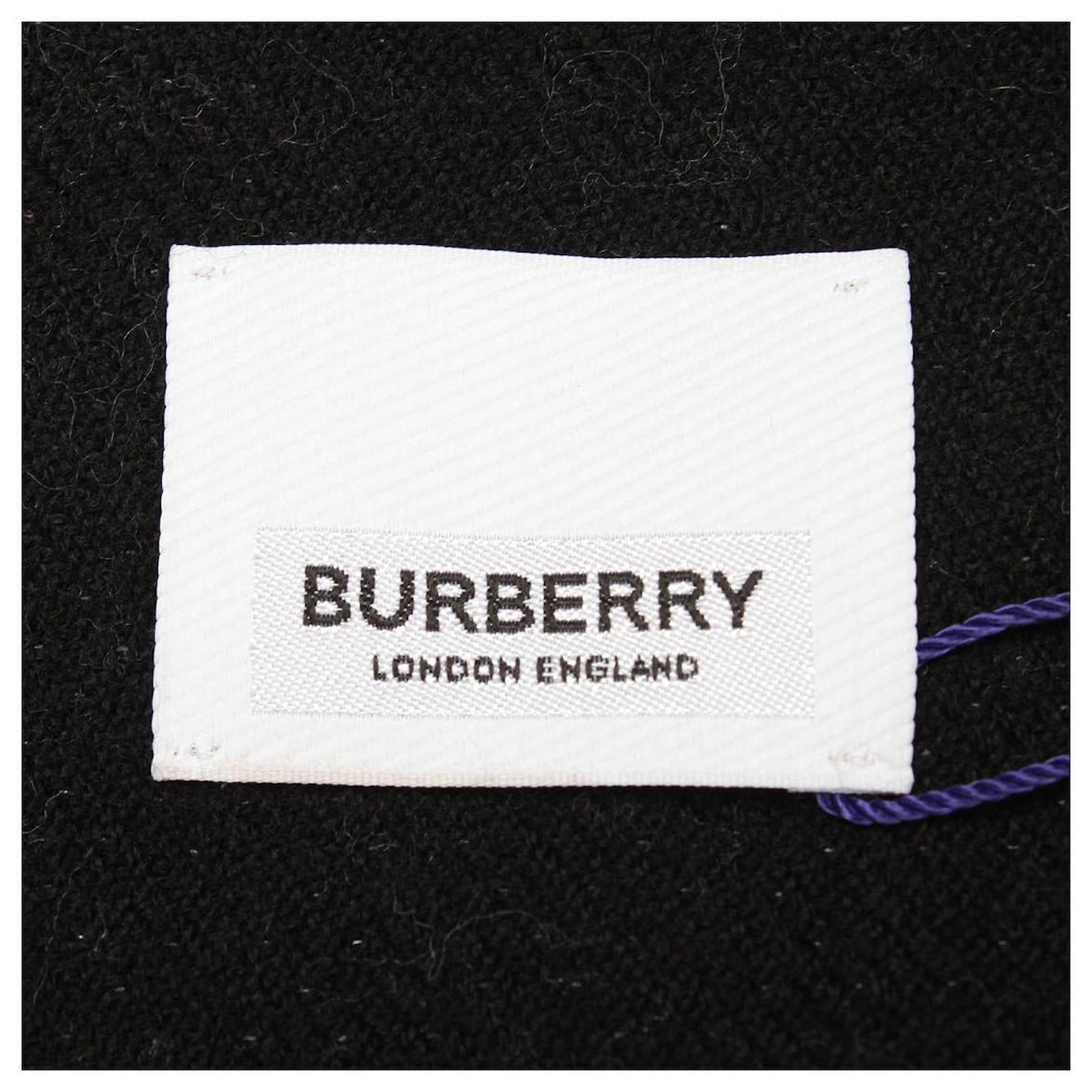 Burberry Logo Wool Scarf Multiple colors  - Joli Closet