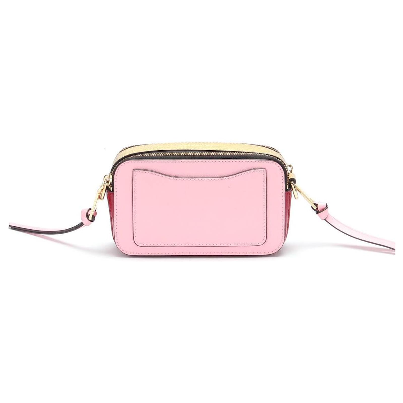 Marc Jacobs Snapshot camera bag Pink Leather ref.592173 - Joli Closet