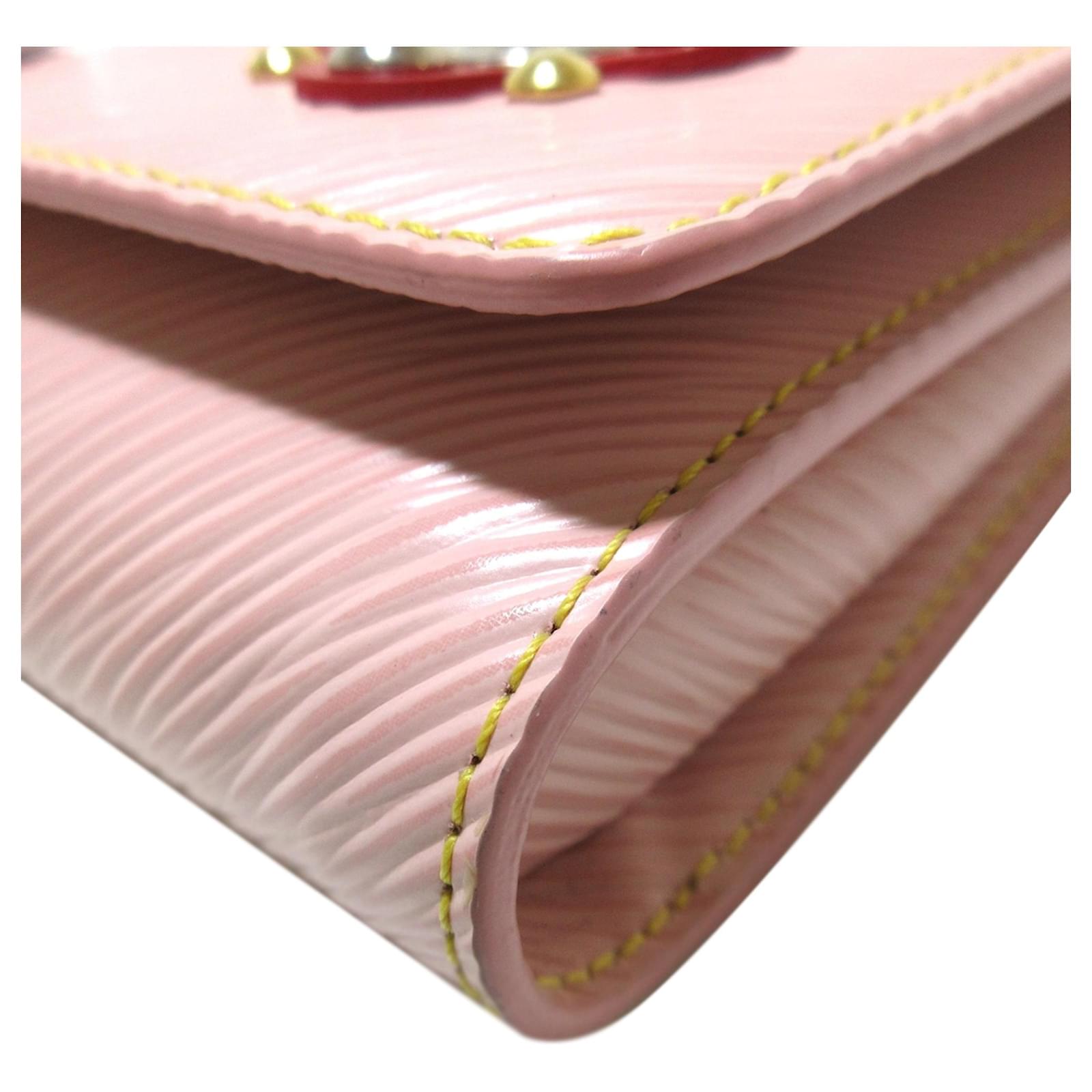 Louis Vuitton Pink Epi Mechanical Flowers Twist MM Multiple colors Leather  Metal ref.592212 - Joli Closet
