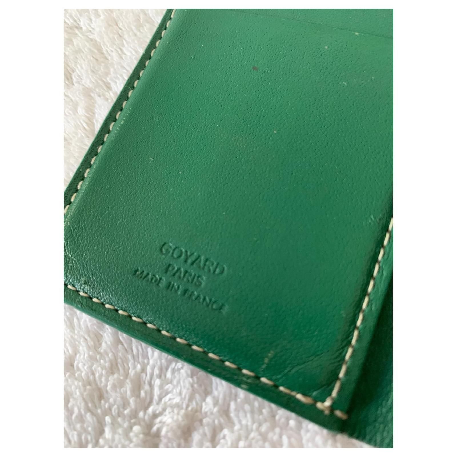 Goyard Saint Pierre green card holder ref.592379 - Joli Closet