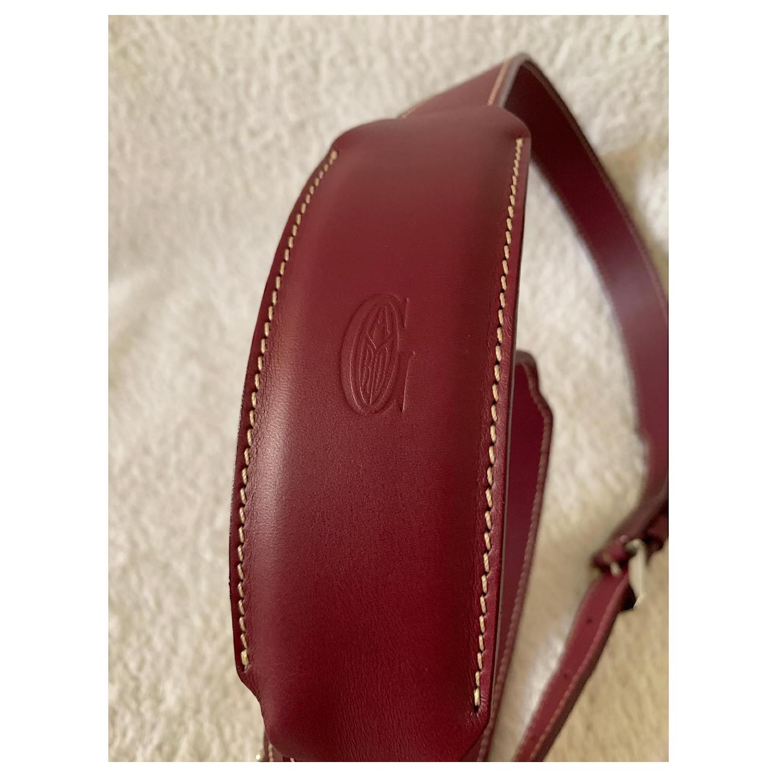 Goyard red leather strap for bags ref.593284 - Joli Closet