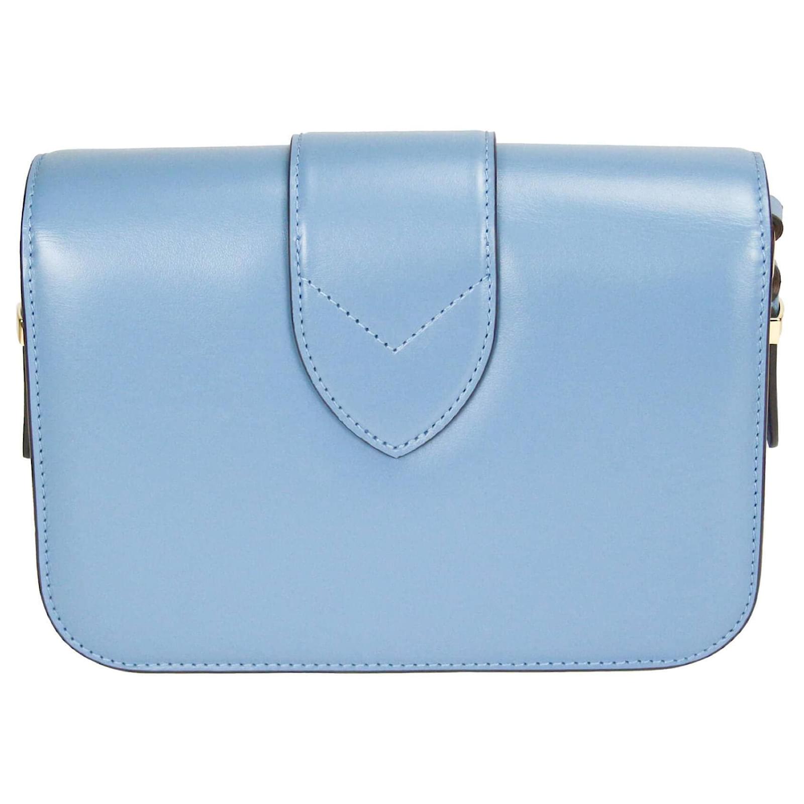 Louis Vuitton Pont 9 Bleu Orage Leather Blue Cloth ref.592608 - Joli Closet