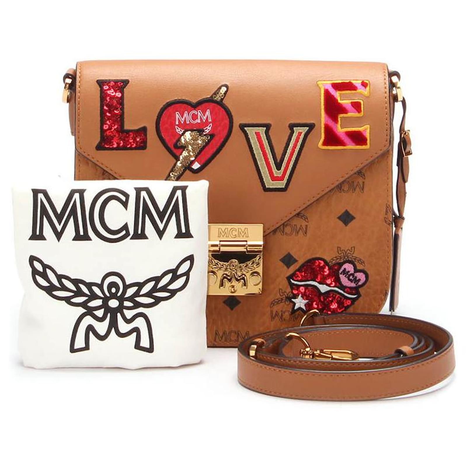 Mcm patch bag best sale