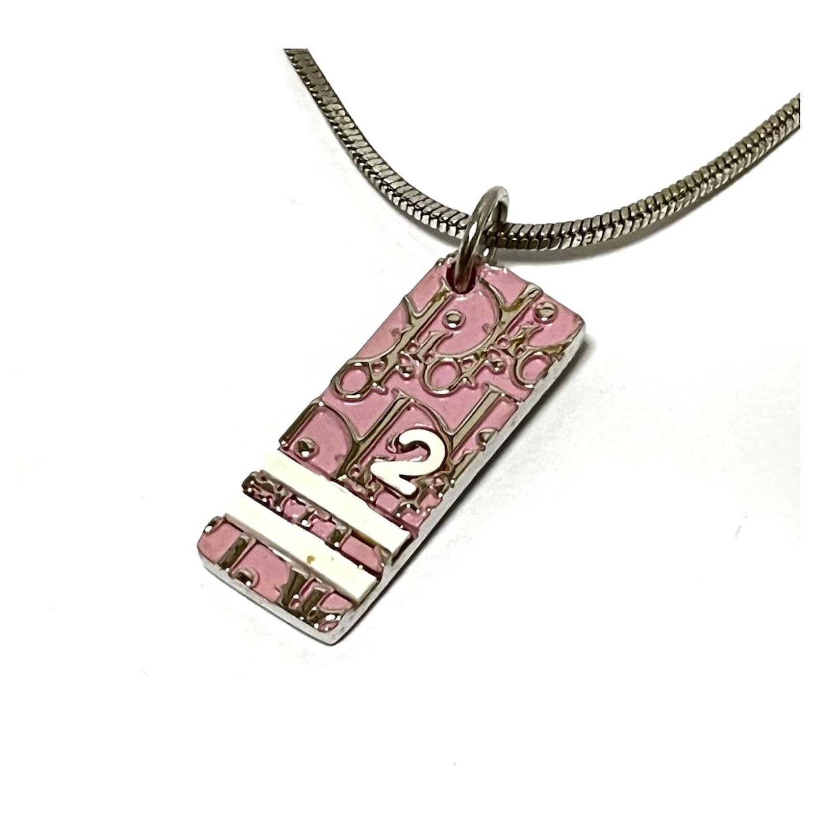 Chaîne Dior Trotter Métal Argenté ref.592807 Joli Closet