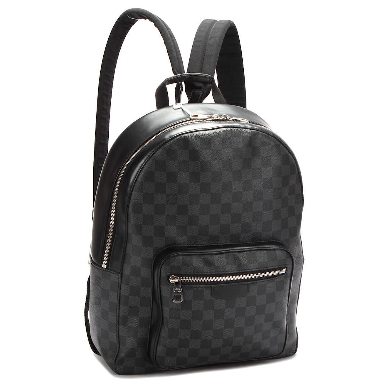 Louis Vuitton Damier Graphite Josh Backpack Black Cloth ref.593127 - Joli  Closet
