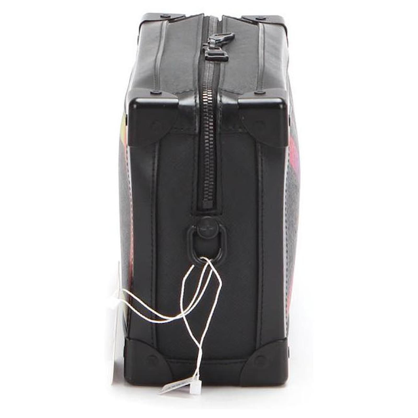 Louis Vuitton Black Taiga Rainbow Crossbody Bag Multiple colors Leather  ref.1016683 - Joli Closet