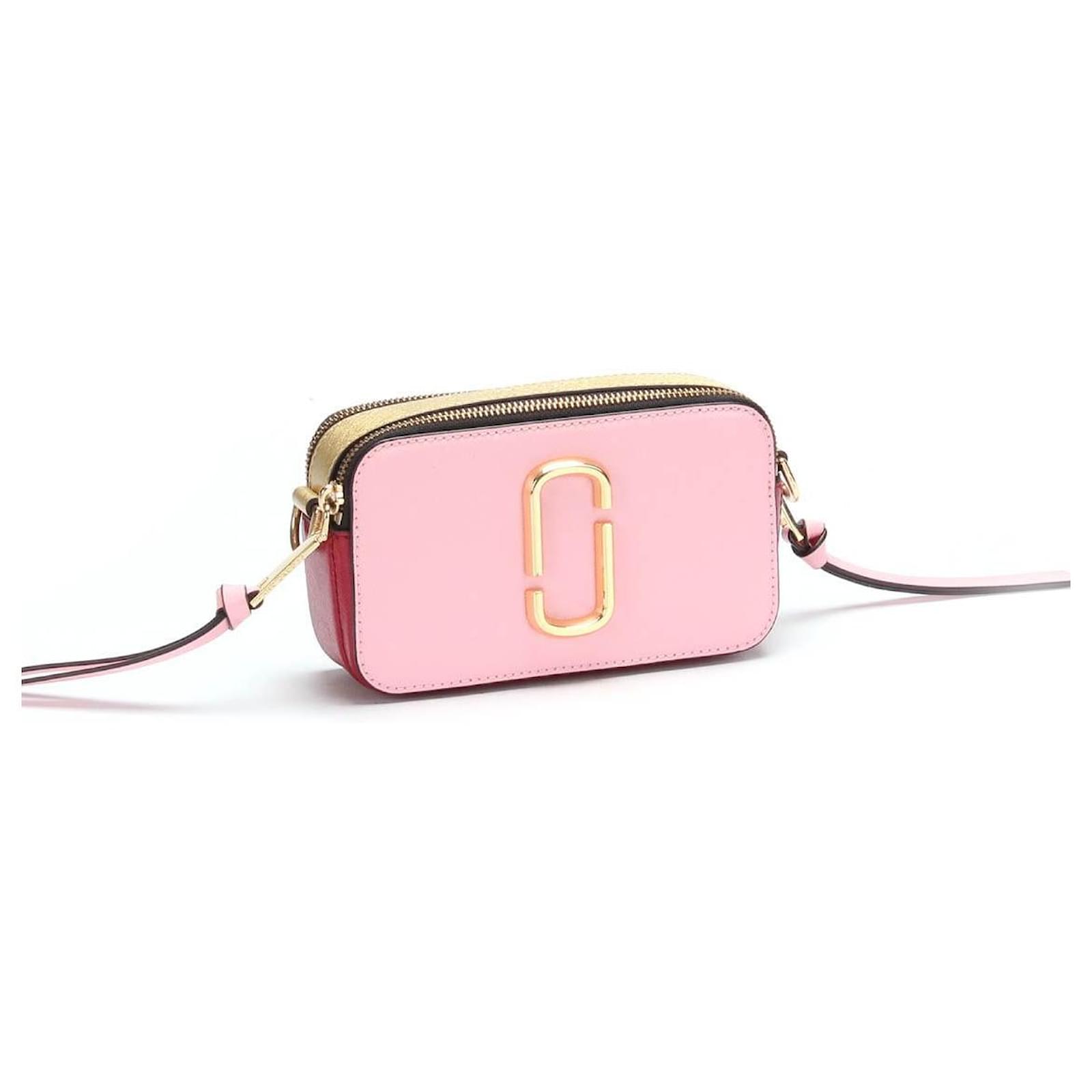 Marc Jacobs Snapshot camera bag Pink Leather ref.594276 - Joli Closet