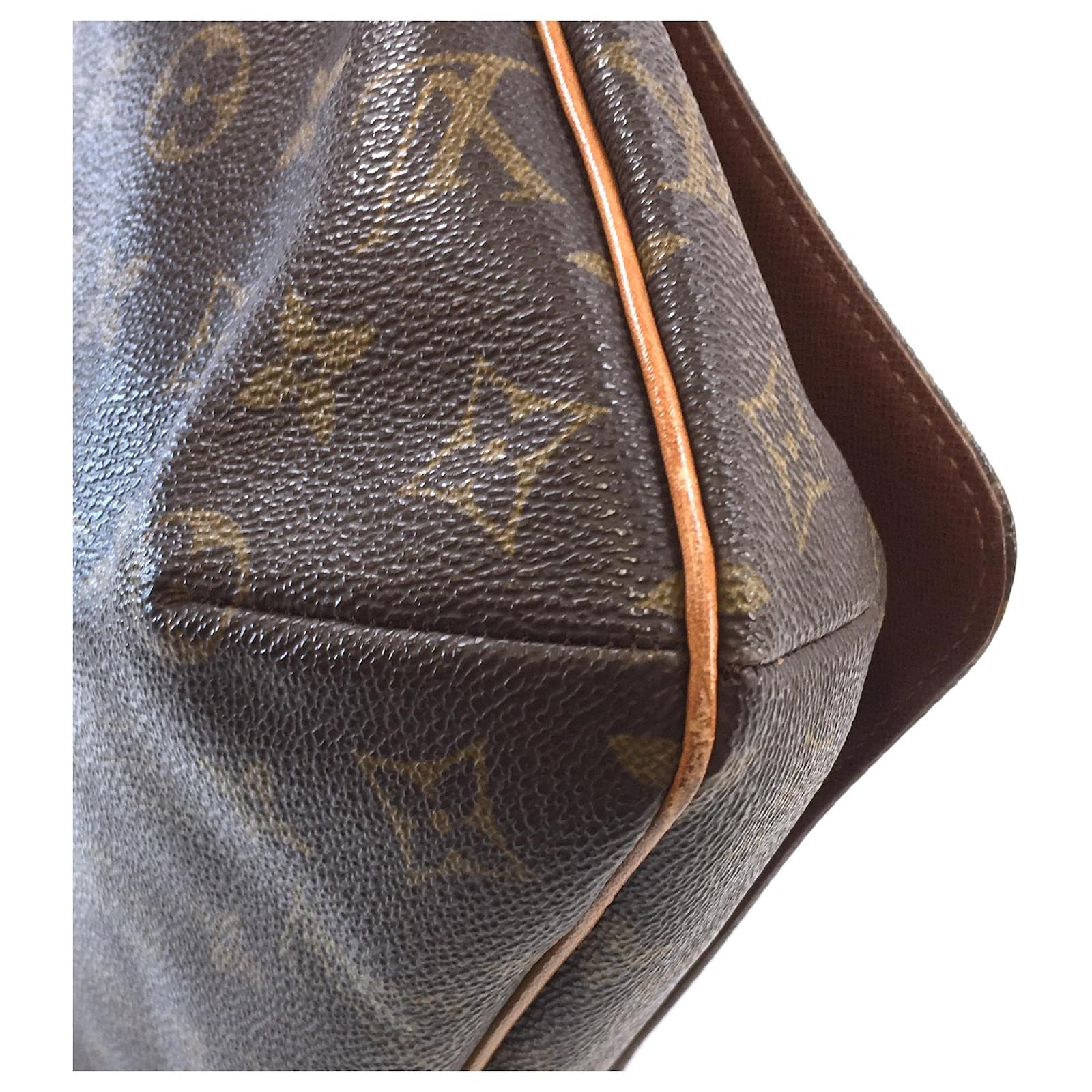 Louis Vuitton Musette Salsa GM Monogram Canvas Brown Leather ref.525003 -  Joli Closet