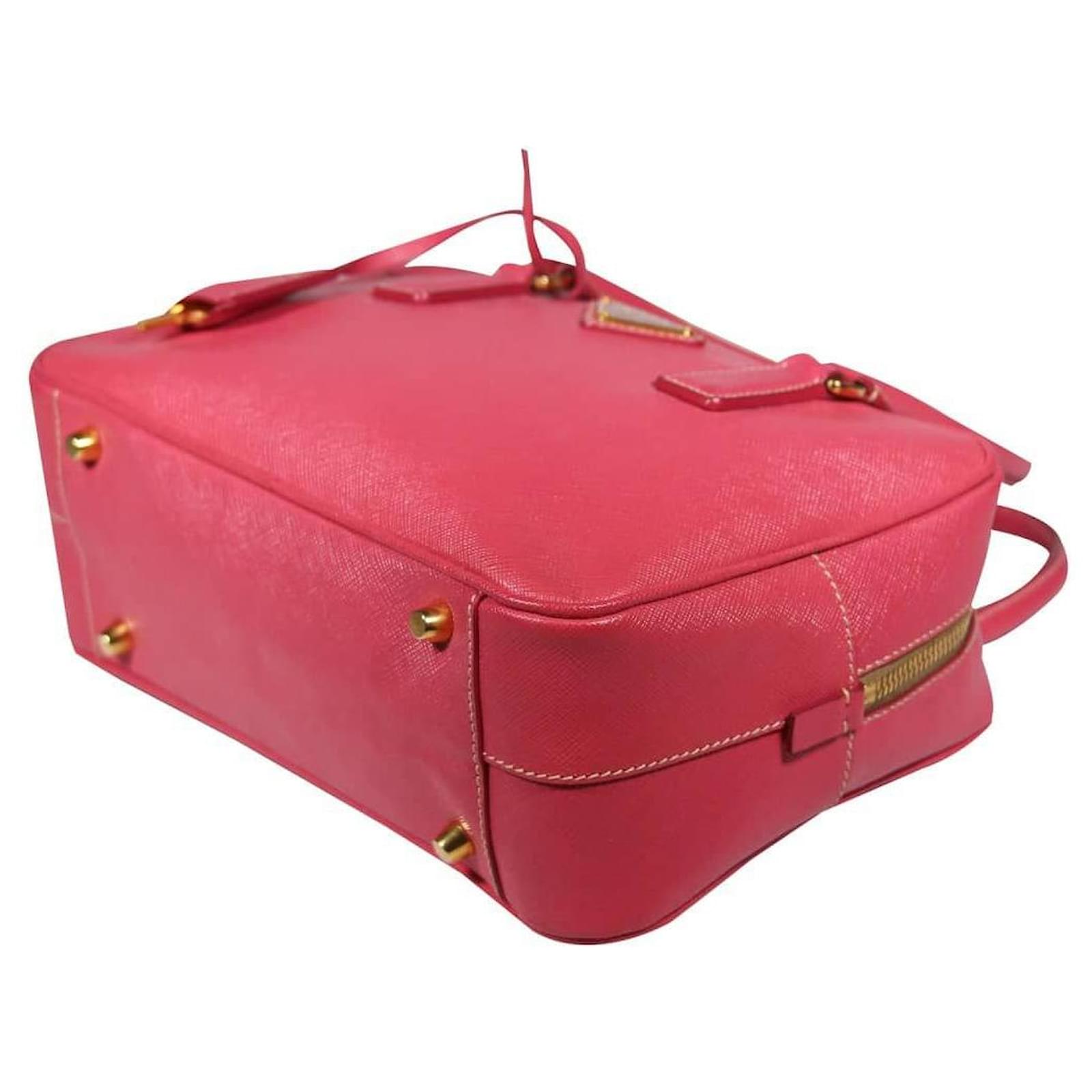 Prada Mini Lux Pink Saffiano Leather ref.595407 - Joli Closet