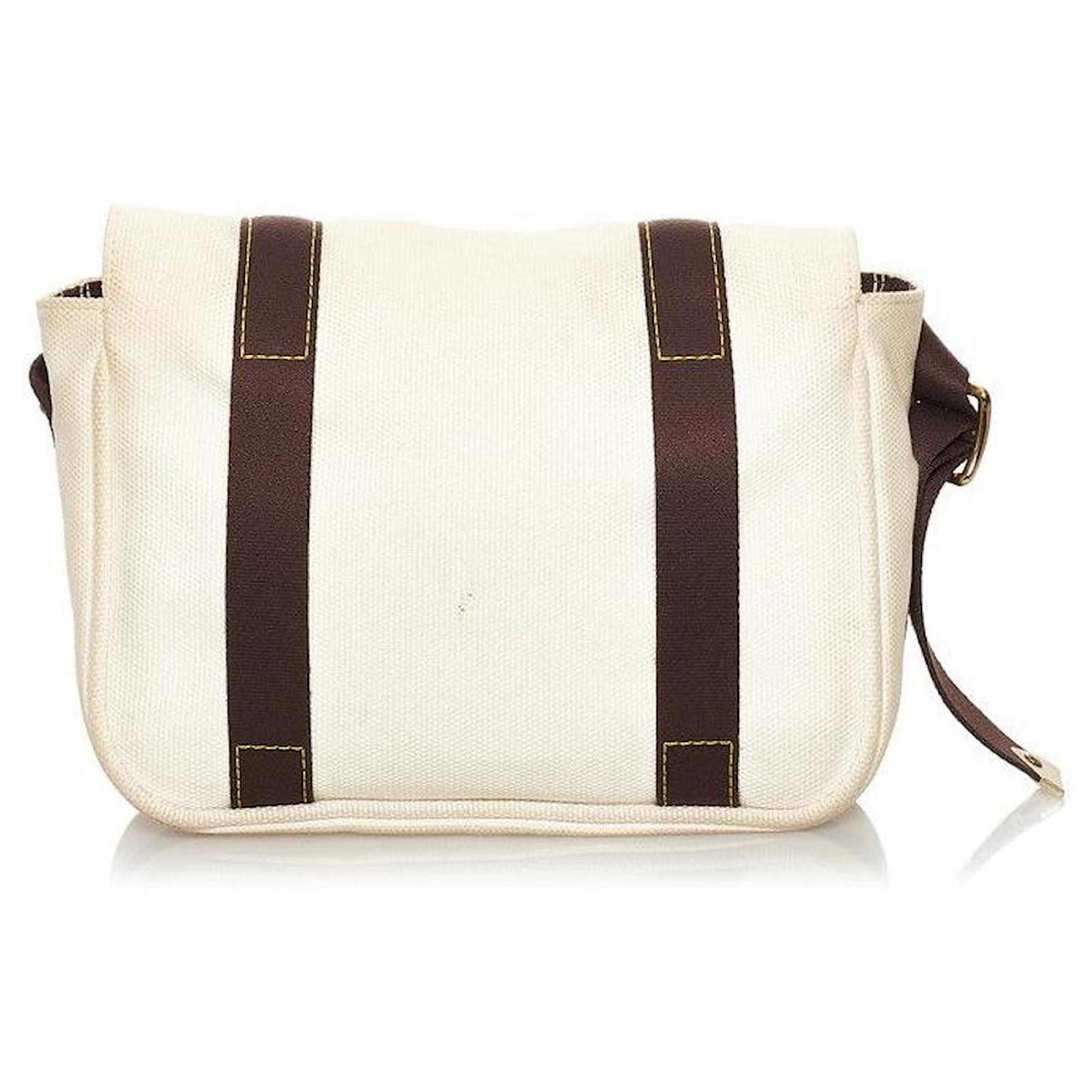 Louis Vuitton Antigua Besace PM Messenger Bag White Cloth ref.595429 - Joli  Closet