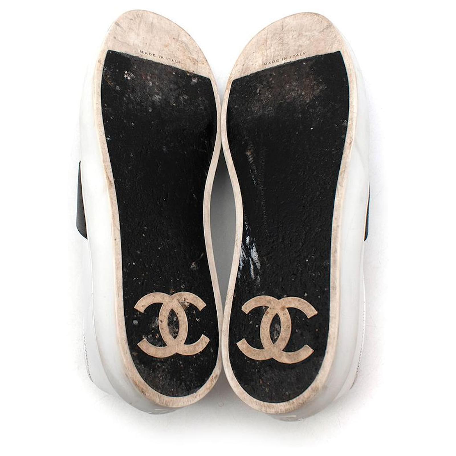 Chanel Black Fashion Sneakers  Mercari