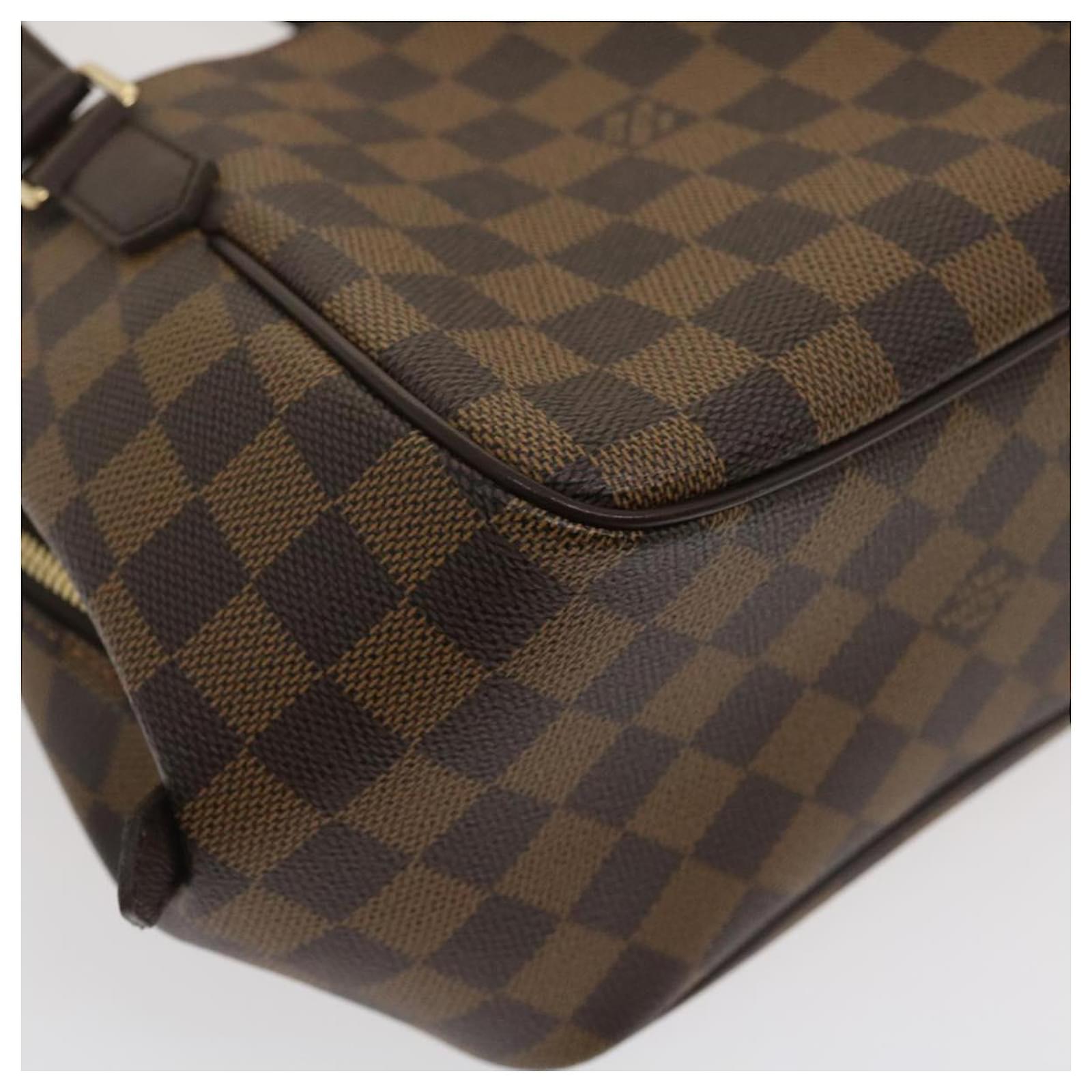 Auth Louis Vuitton Damier Ebene Belem PM N51173 Hand bag 0B270190n"